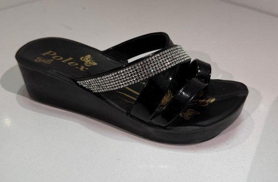 Polex Filet F1501 Çapraz Taşlı Baş Parmak Arası Terlik