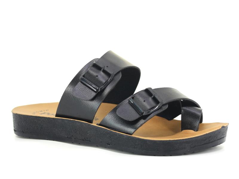 Polex Merdane 10025 Birken Çift Ayrı Toka Baş Parmak Arası Terlik - 1