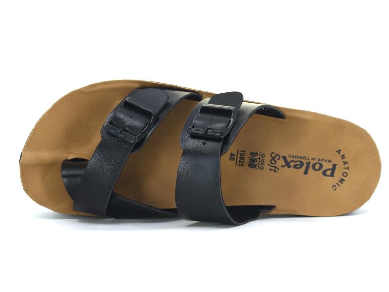 Polex Merdane 10025 Birken Çift Ayrı Toka Baş Parmak Arası Terlik - 2