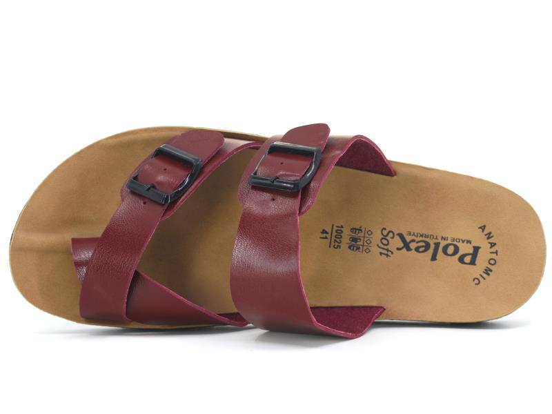 Polex Merdane 10025 Birken Çift Ayrı Toka Baş Parmak Arası Terlik - 2