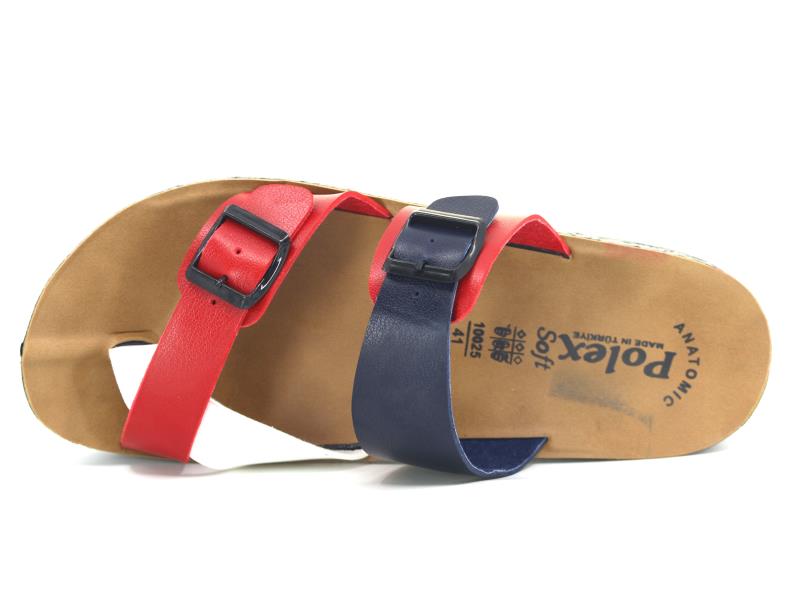 Polex Merdane 10025 Birken Çift Ayrı Toka Baş Parmak Arası Terlik - 2
