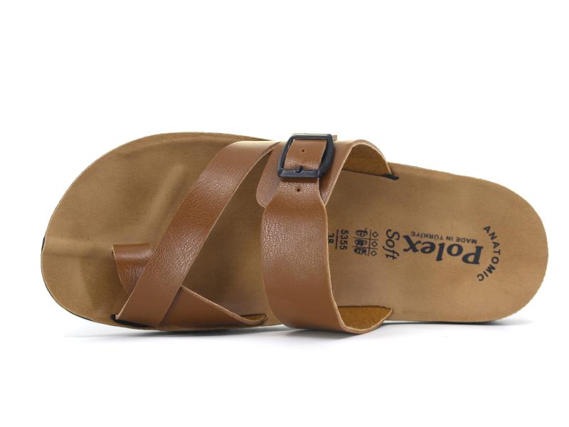 Polex Zenne 5353-C Birken Tek Toka Baş Parmak Arası Terlik - 2