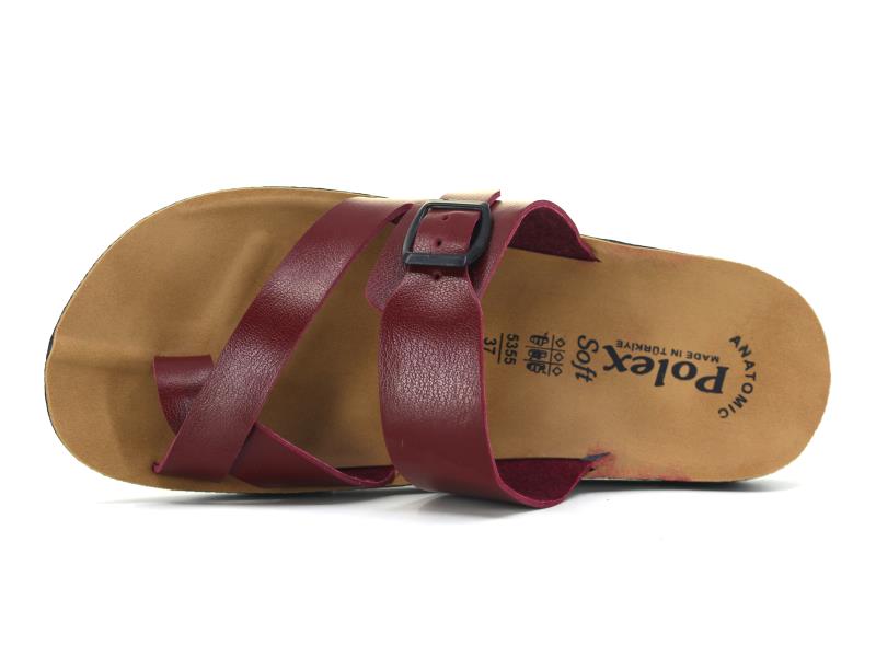 Polex Zenne 5353-C Birken Tek Toka Baş Parmak Arası Terlik - 2
