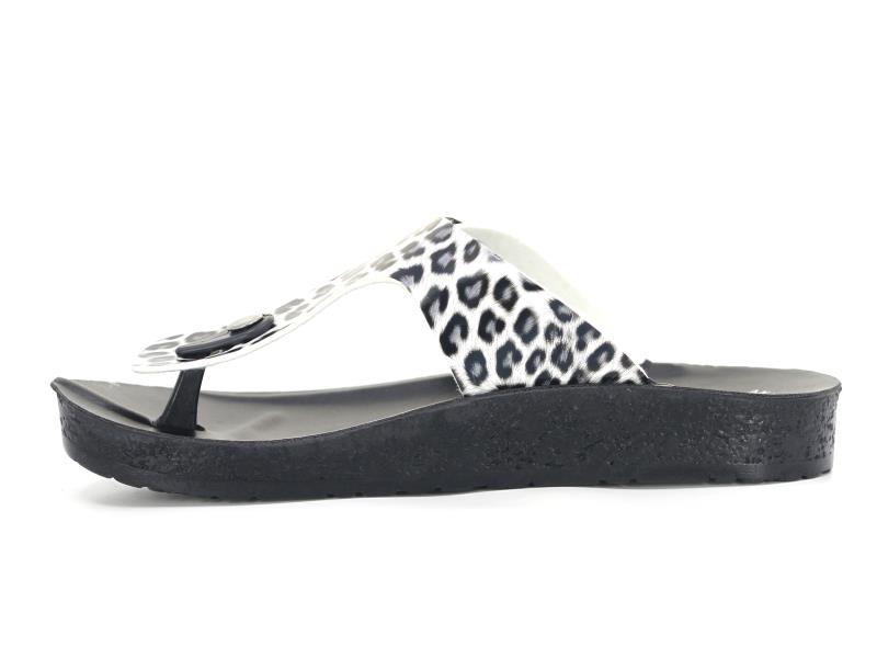 Polex Zenne 5356-C Leopar Desen * Parmak Arası Terlik - 3