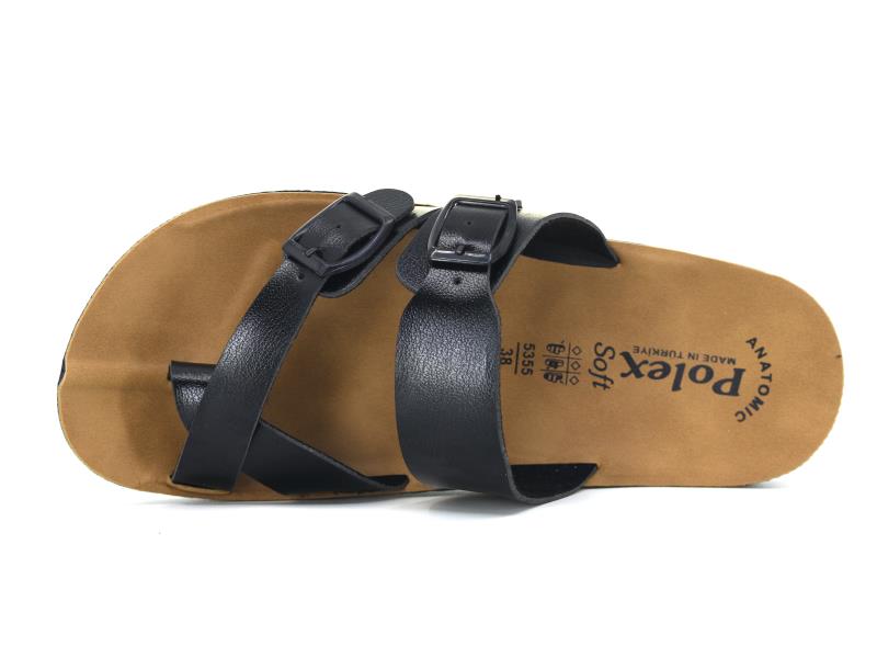 Polex Zenne 5354-C Birken Çift Toka Baş Parmak Arası Terlik - 2