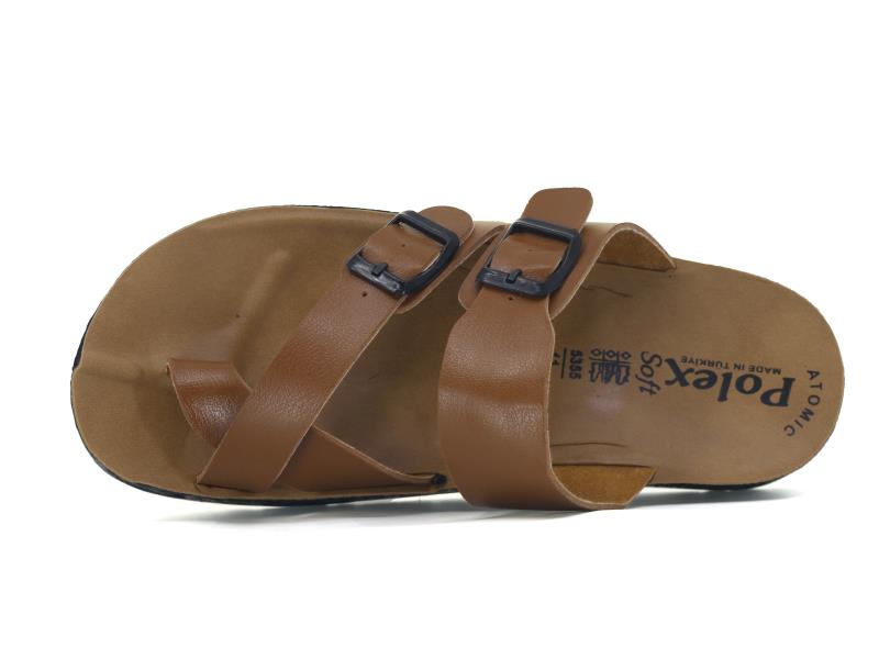 Polex Zenne 5354-C Birken Çift Toka Baş Parmak Arası Terlik - 2