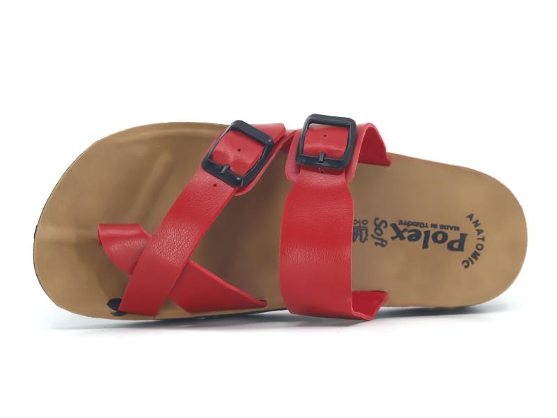 Polex Zenne 5354-C Birken Çift Toka Baş Parmak Arası Terlik - 1