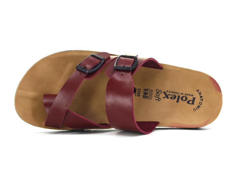 Polex Zenne 5354-C Birken Çift Toka Baş Parmak Arası Terlik - 2