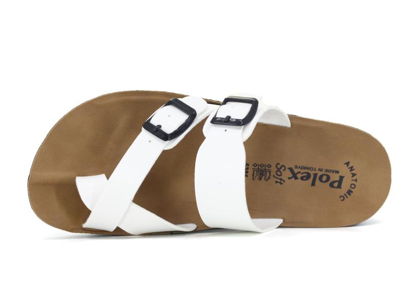 Polex Zenne 5354-C Birken Çift Toka Baş Parmak Arası Terlik - 2