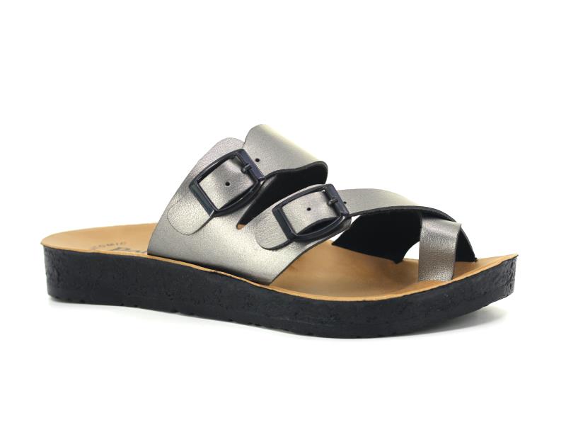 Polex Zenne 5354-C Birken Çift Toka Baş Parmak Arası Terlik - 1
