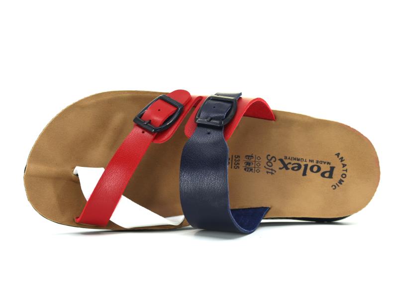 Polex Zenne 5354-C Birken Çift Toka Baş Parmak Arası Terlik - 2