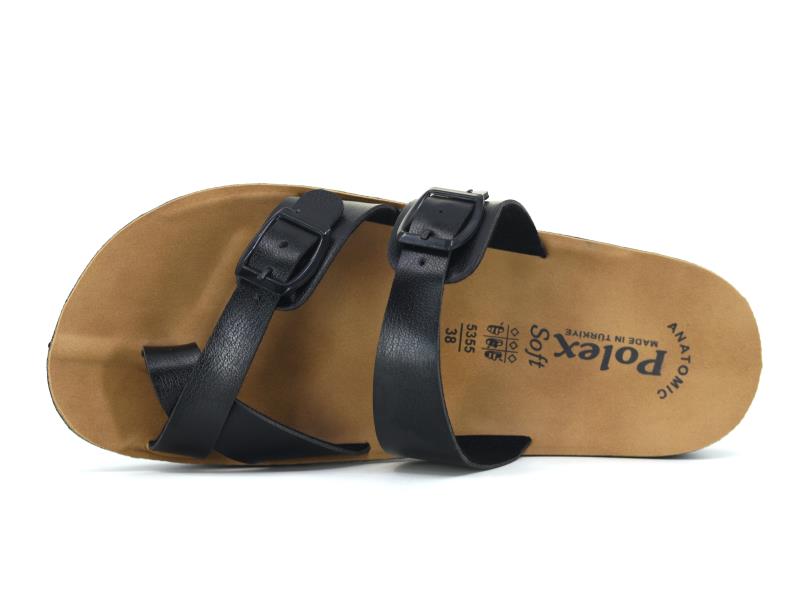 Polex Zenne 5355 Birken Çift Ayrı Toka Baş Parmak Arası Terlik - 2