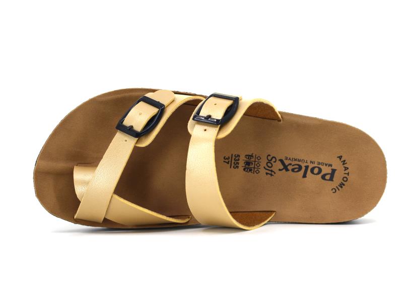 Polex Zenne 5355 Birken Çift Ayrı Toka Baş Parmak Arası Terlik - 2
