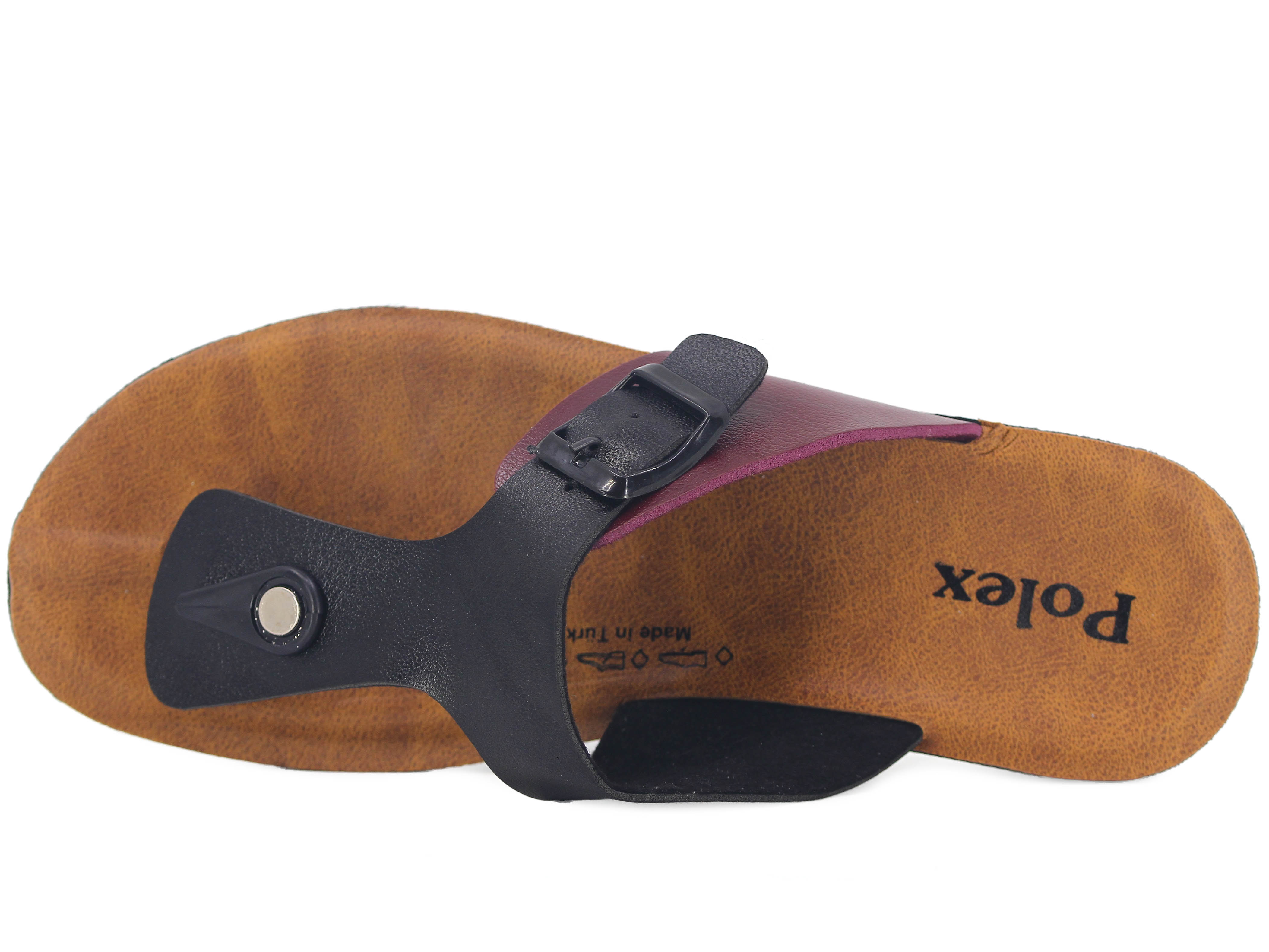 Polex Zenne 5303-C Klasik İnce Poşetli Parmak Arası Terlik - 2