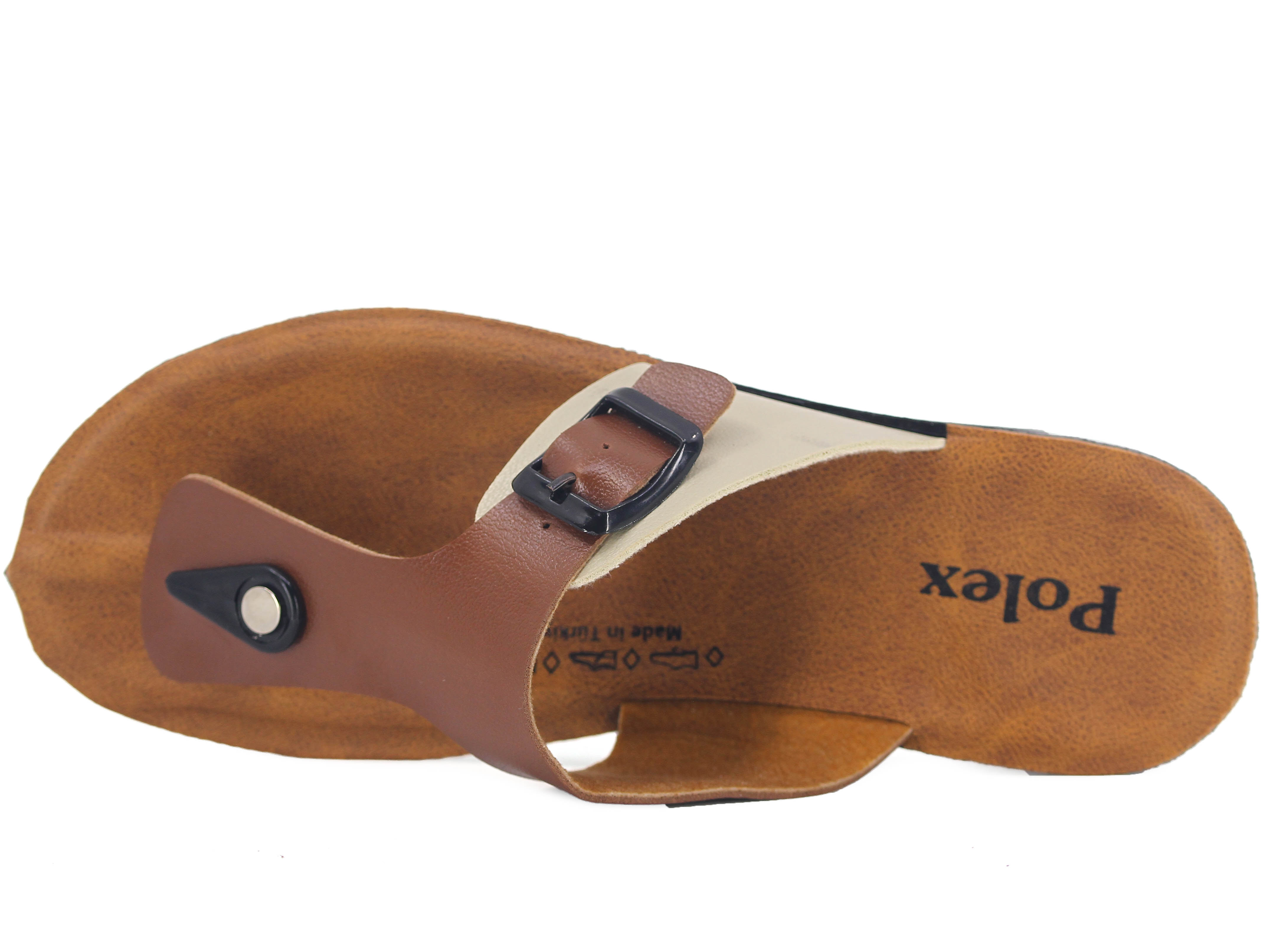 Polex Zenne 5303-C Klasik İnce Poşetli Parmak Arası Terlik - 2
