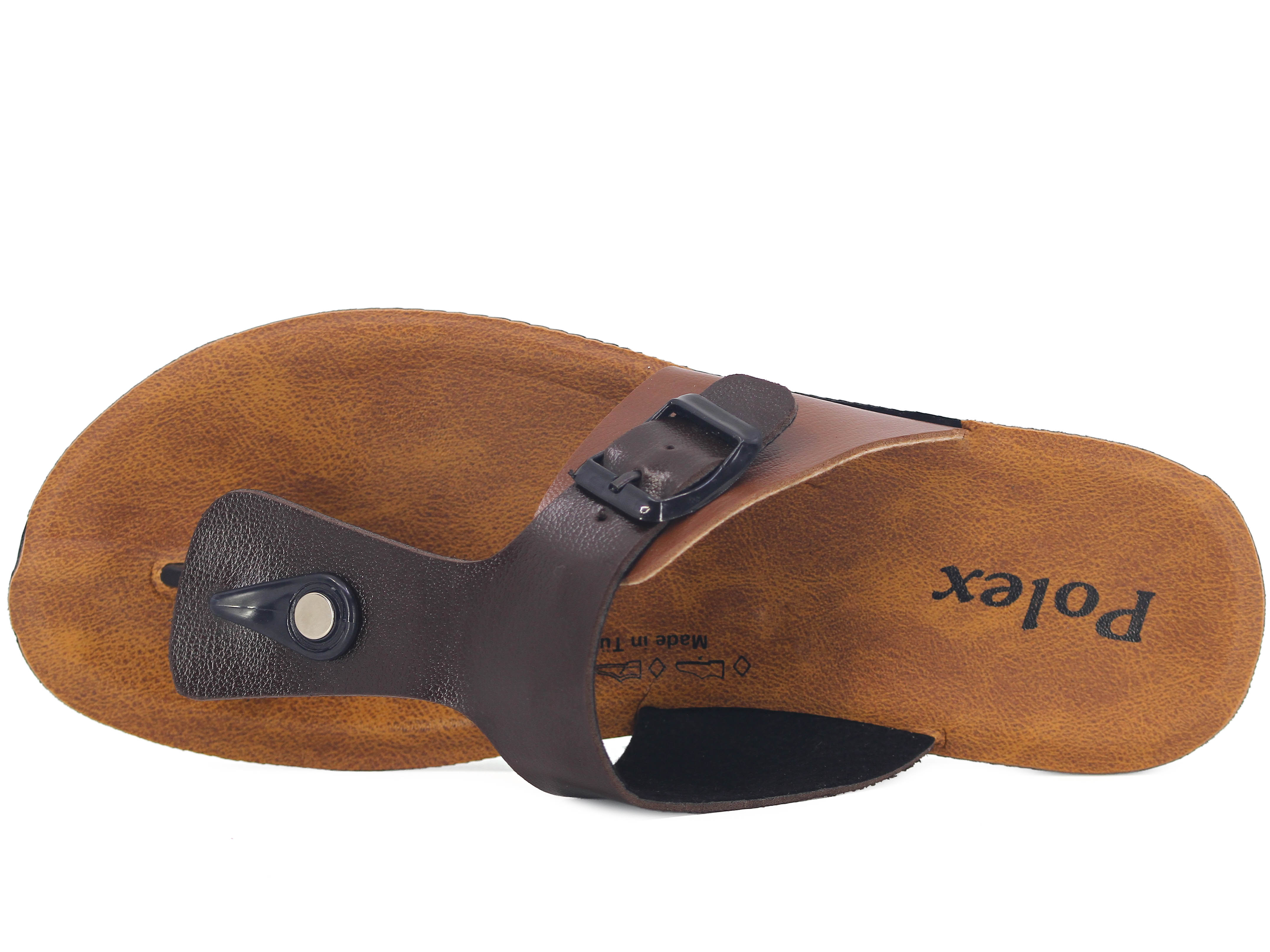 Polex Zenne 5303-C Klasik İnce Poşetli Parmak Arası Terlik - 2