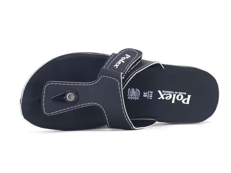 Polex Zenne 5112-A Cırtlı Ara Kat  Parmak Arası Terlik - 2