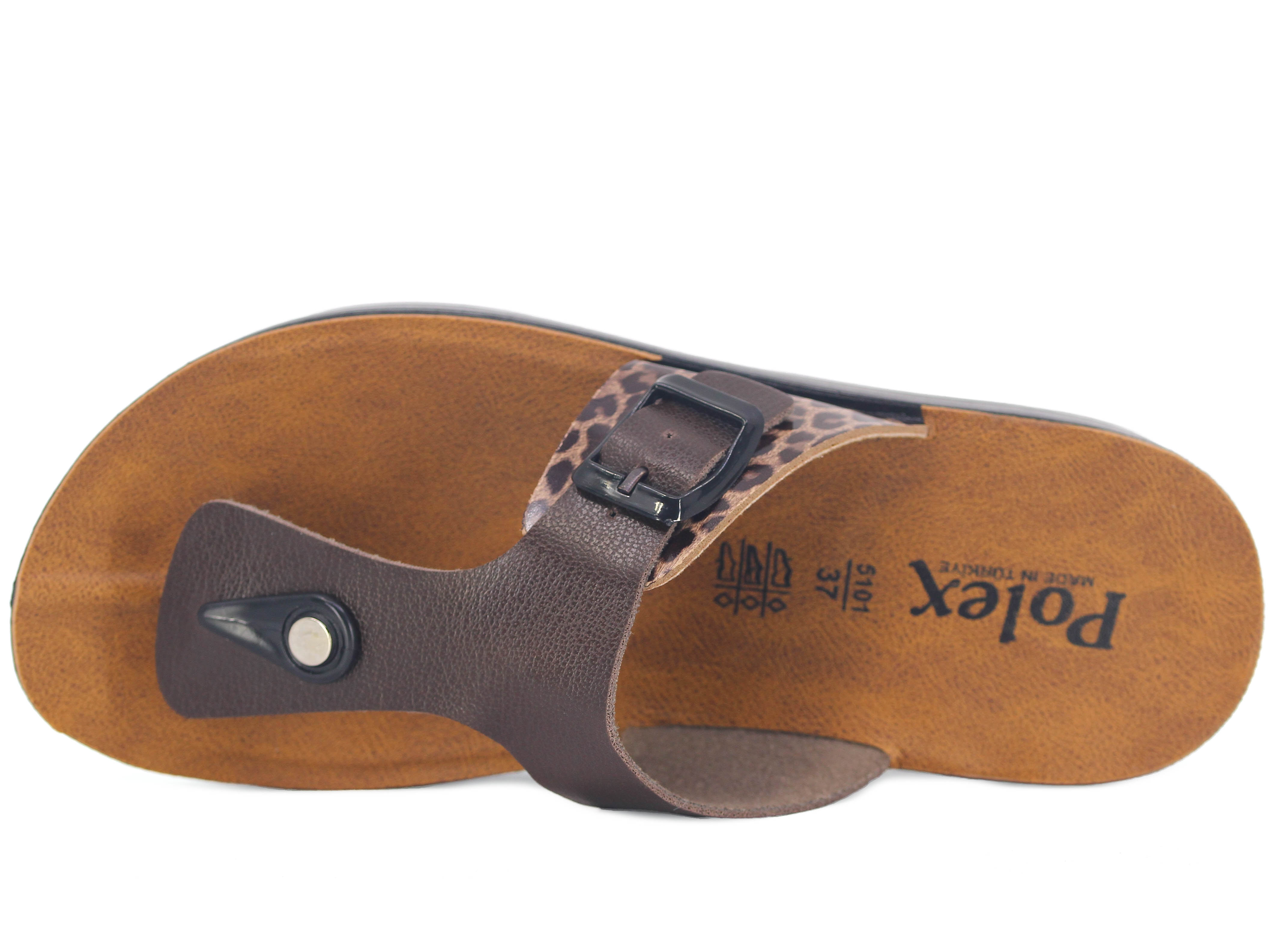Polex Zenne 5111-C Yüksek Parmak Arası Terlik - 2