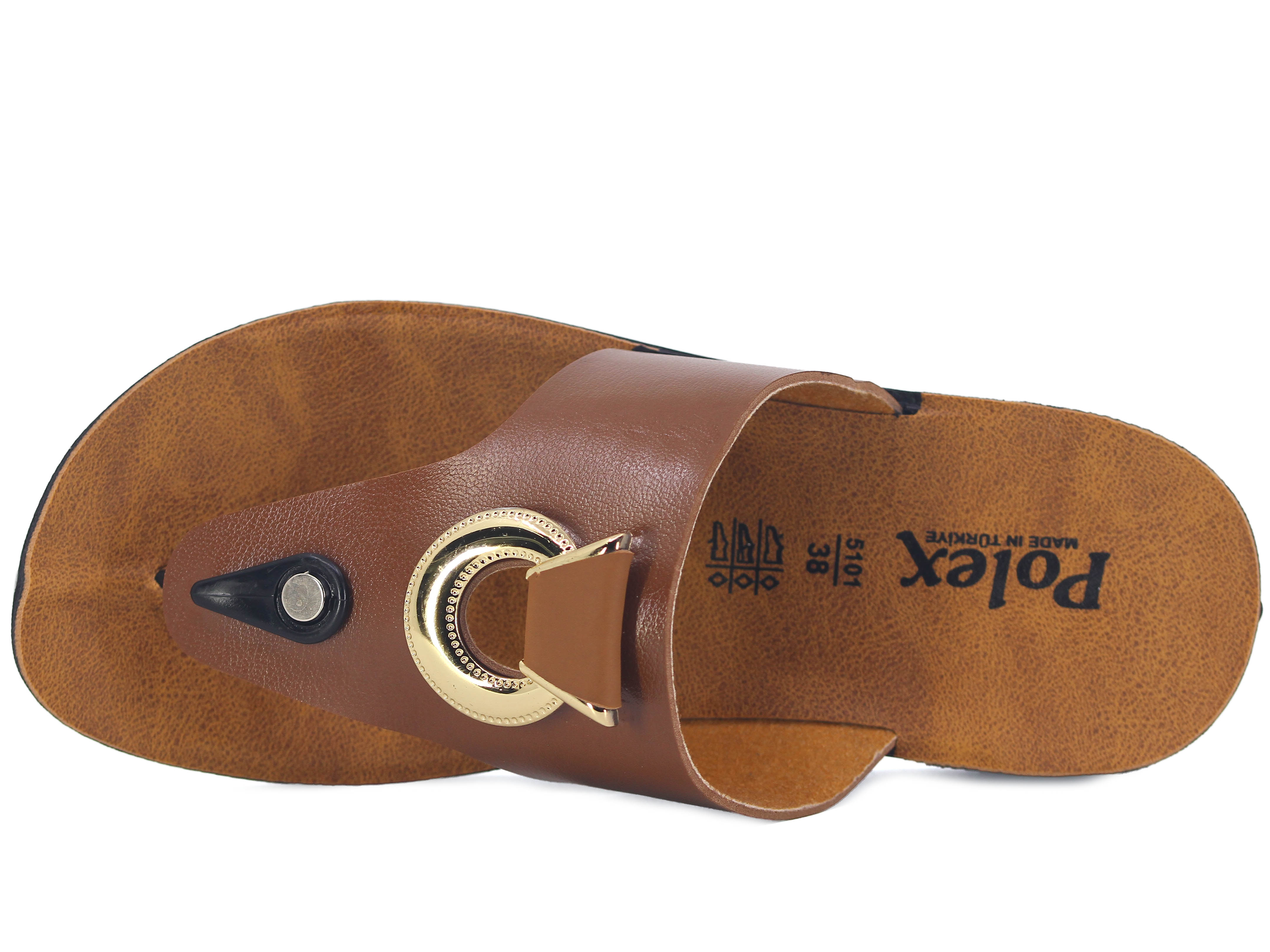 Polex Zenne 5113-C Ay Toka Parmak Arası Terlik - 2