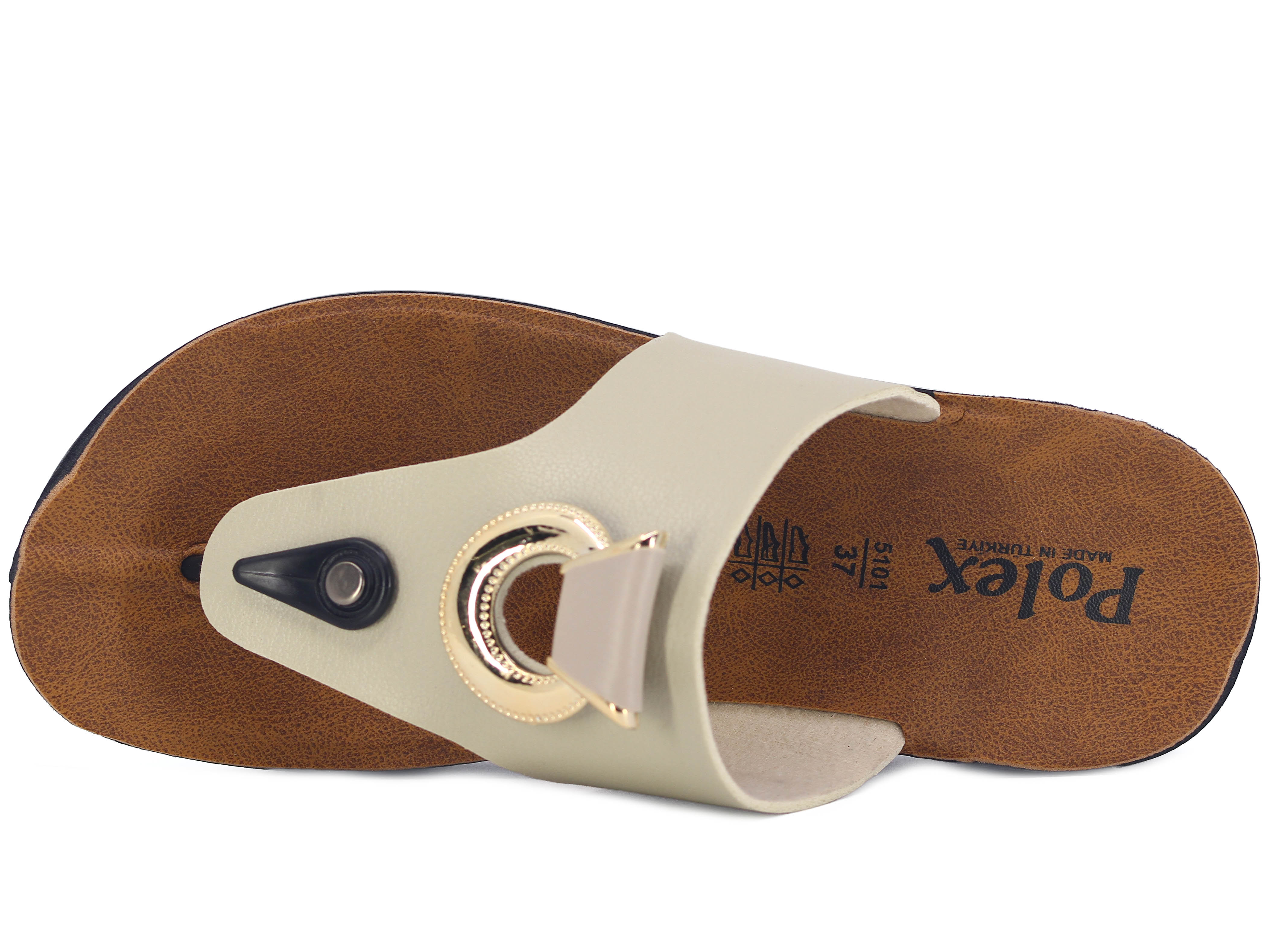 Polex Zenne 5113-C Ay Toka Parmak Arası Terlik - 2