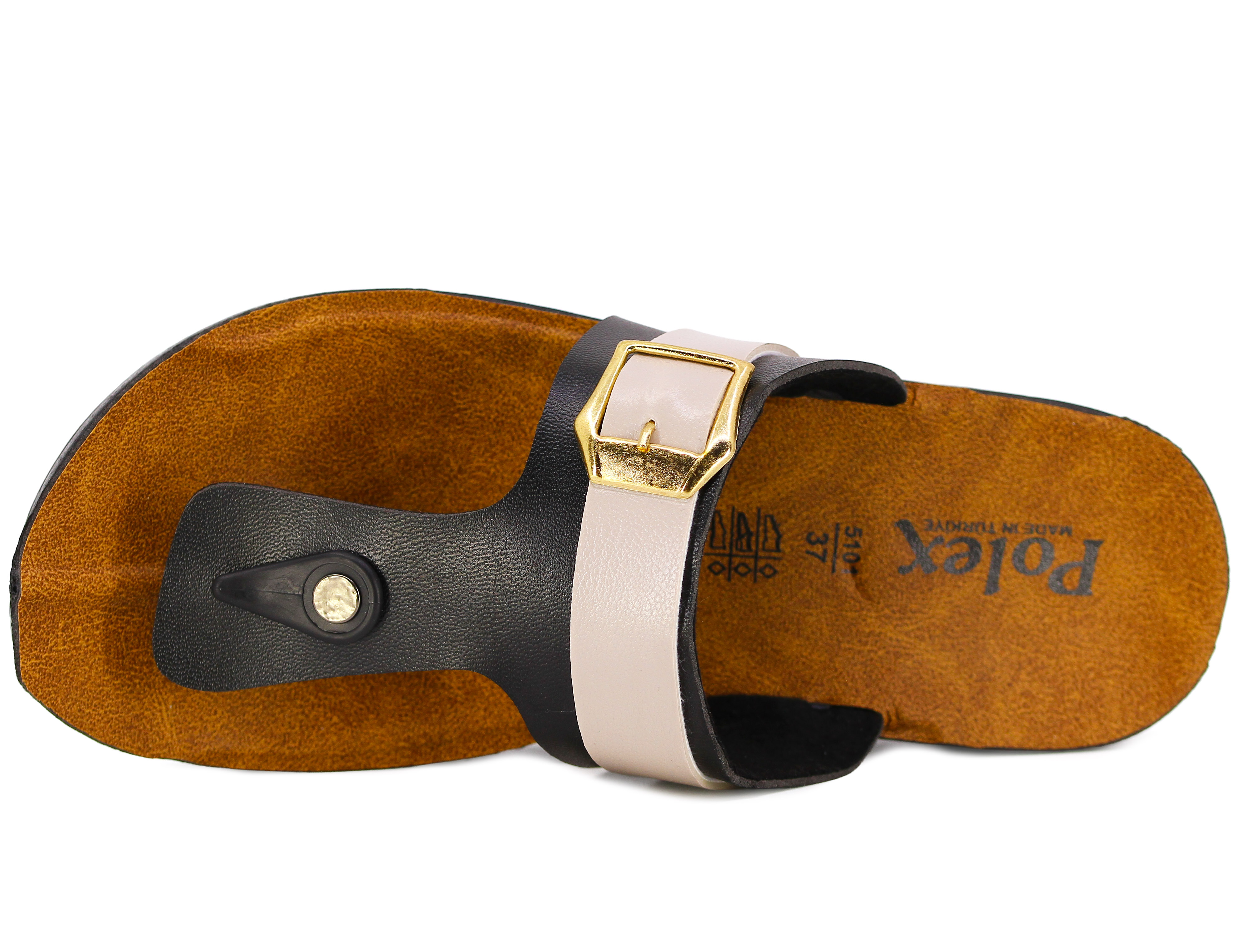 Polex Zenne 5114-C Tokalı Yüksek Parmak Arası Terlik - 2