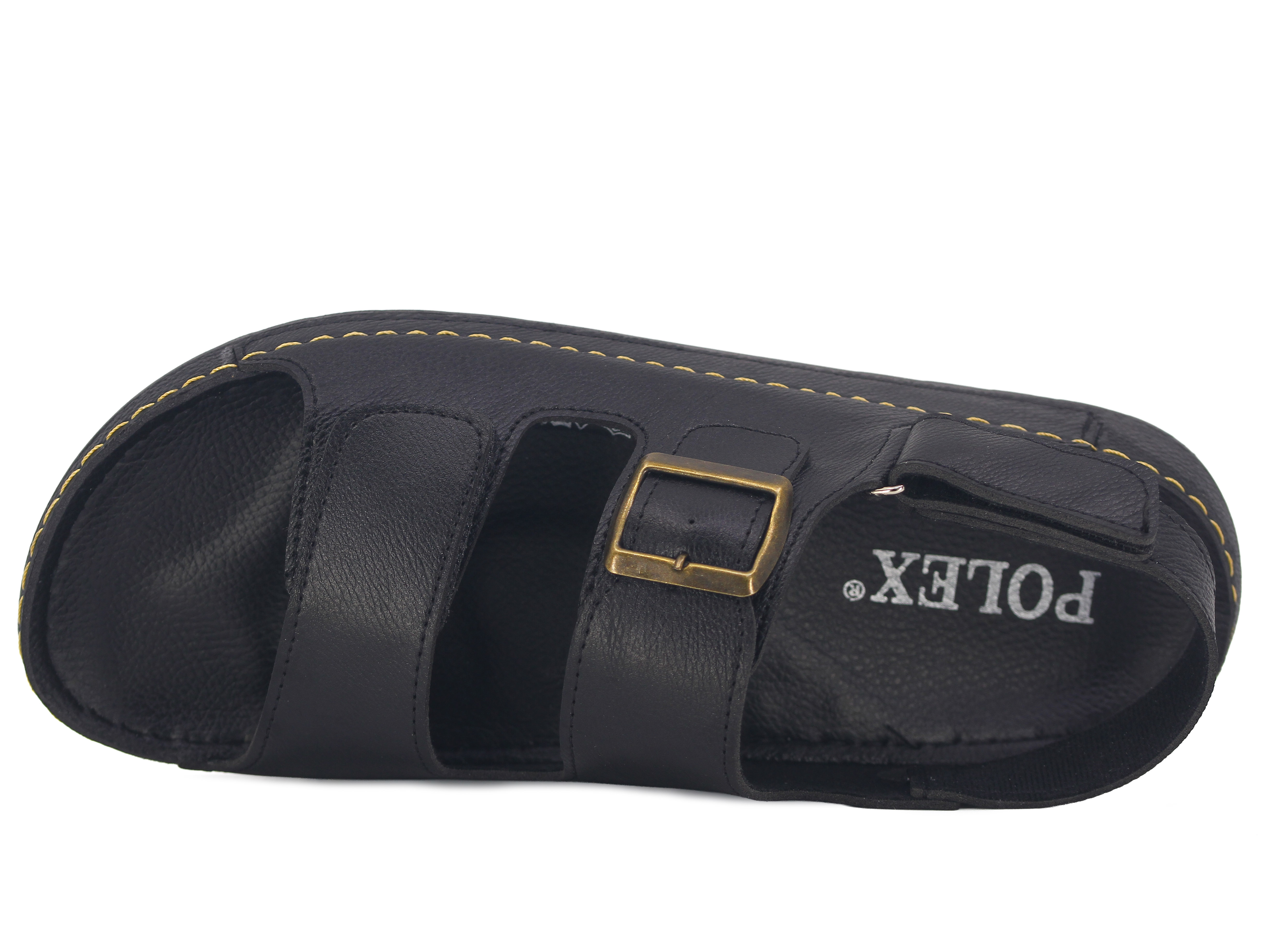 Polex Merdane 20014 Cırtlı Tokalı Monta Sandalet - 2