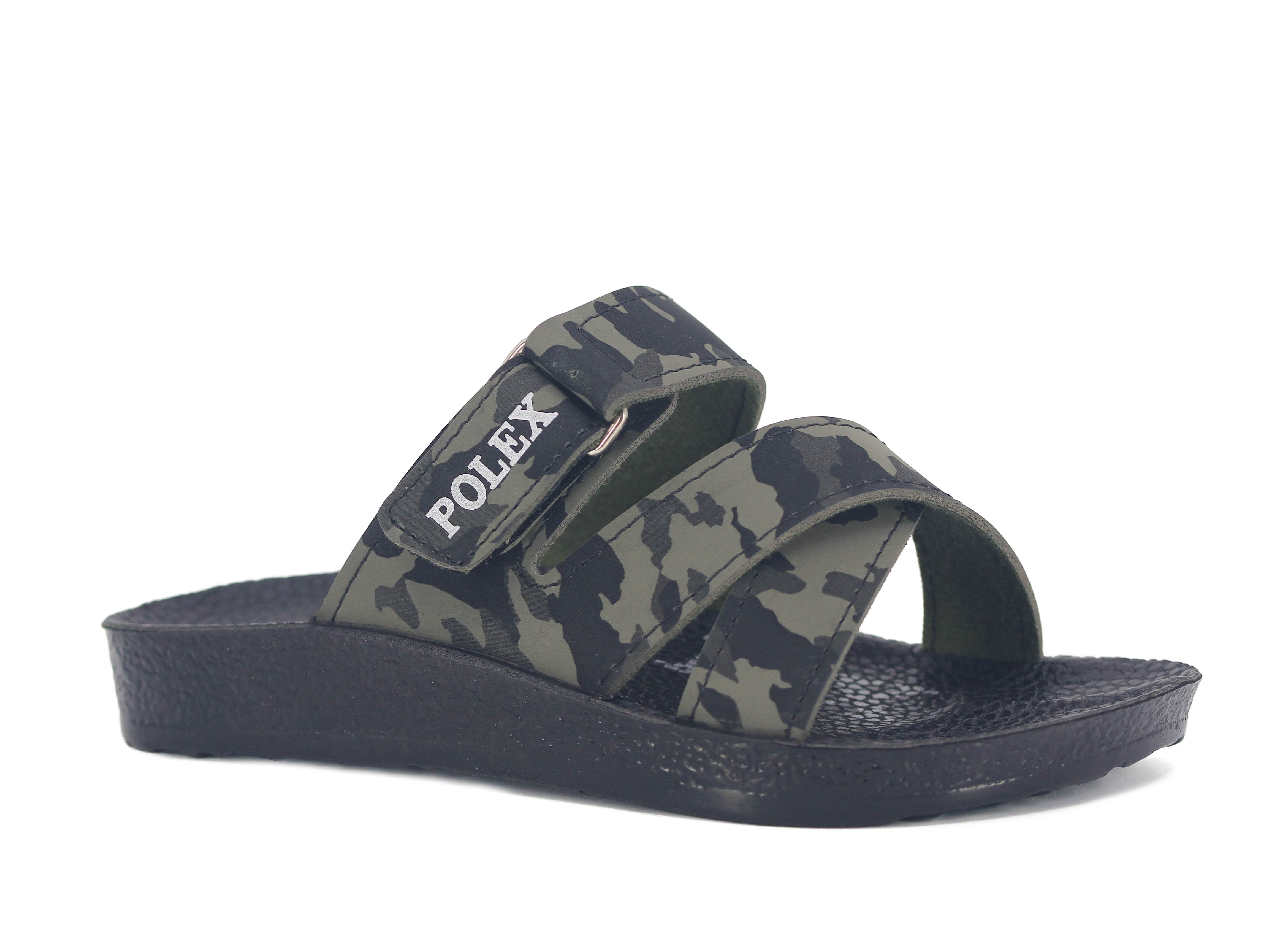 Polex Filet 2219 Birken Çapraz Cırtlı Erkek Günlük Terlik - 1