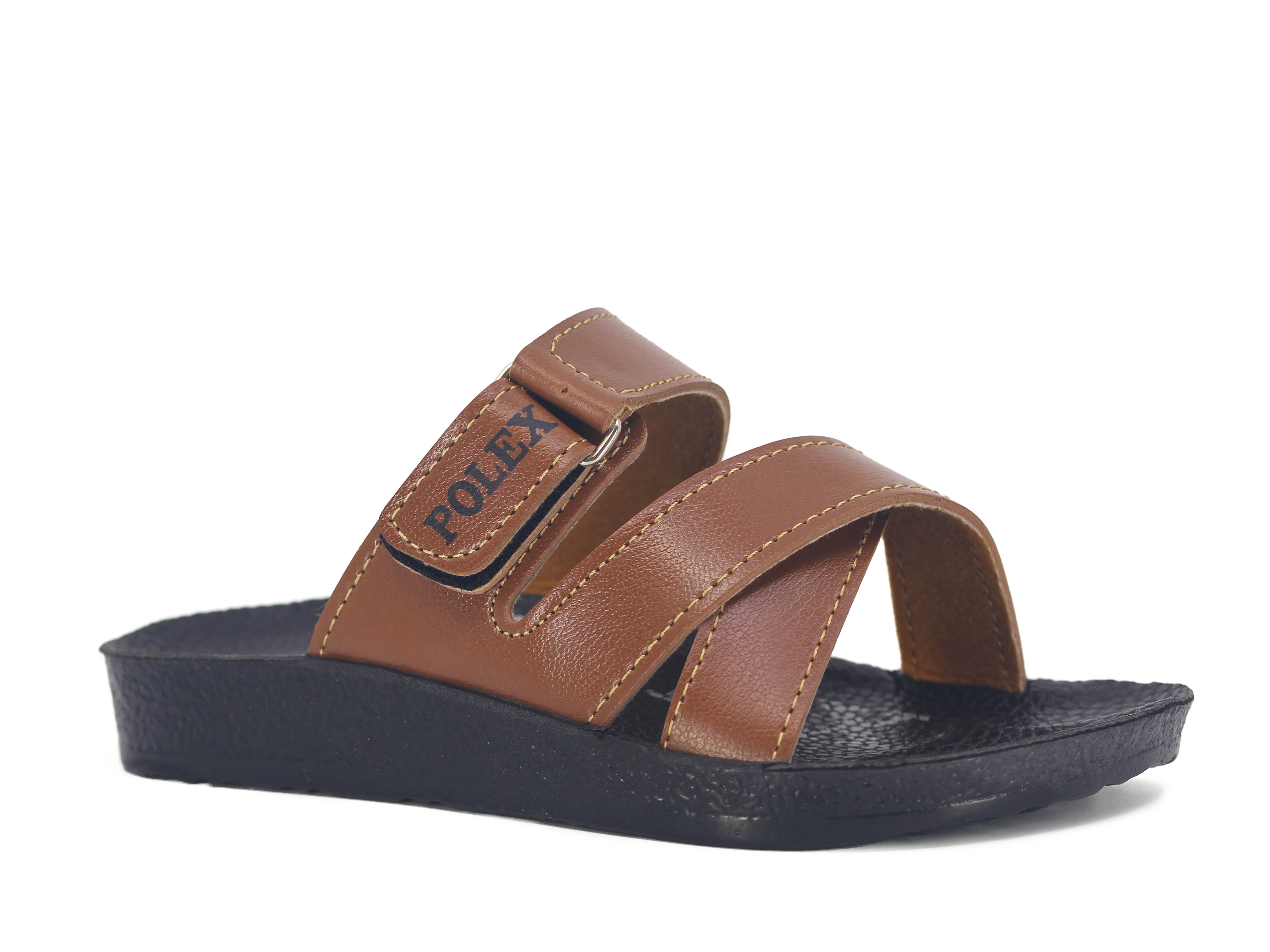 Polex Filet 2219 Birken Çapraz Cırtlı Erkek Günlük Terlik