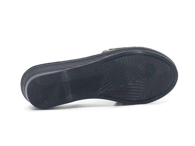 Polex Filet F927 Düz Taşlı Ayna Bantlı Günlük Terlik - 3