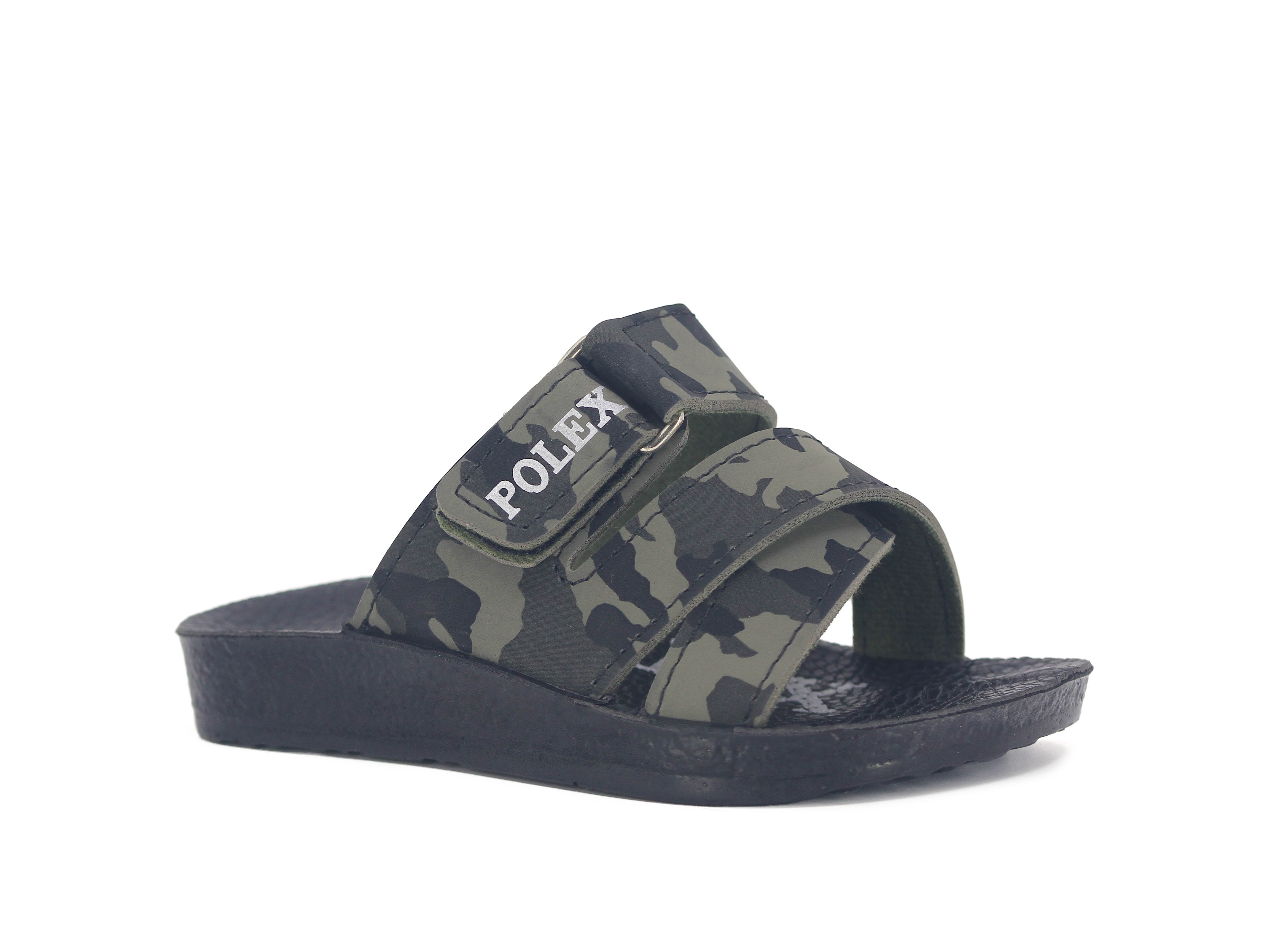 Polex Patik 1219 Birken Çapraz Cırtlı Erkek Günlük Terlik - 1