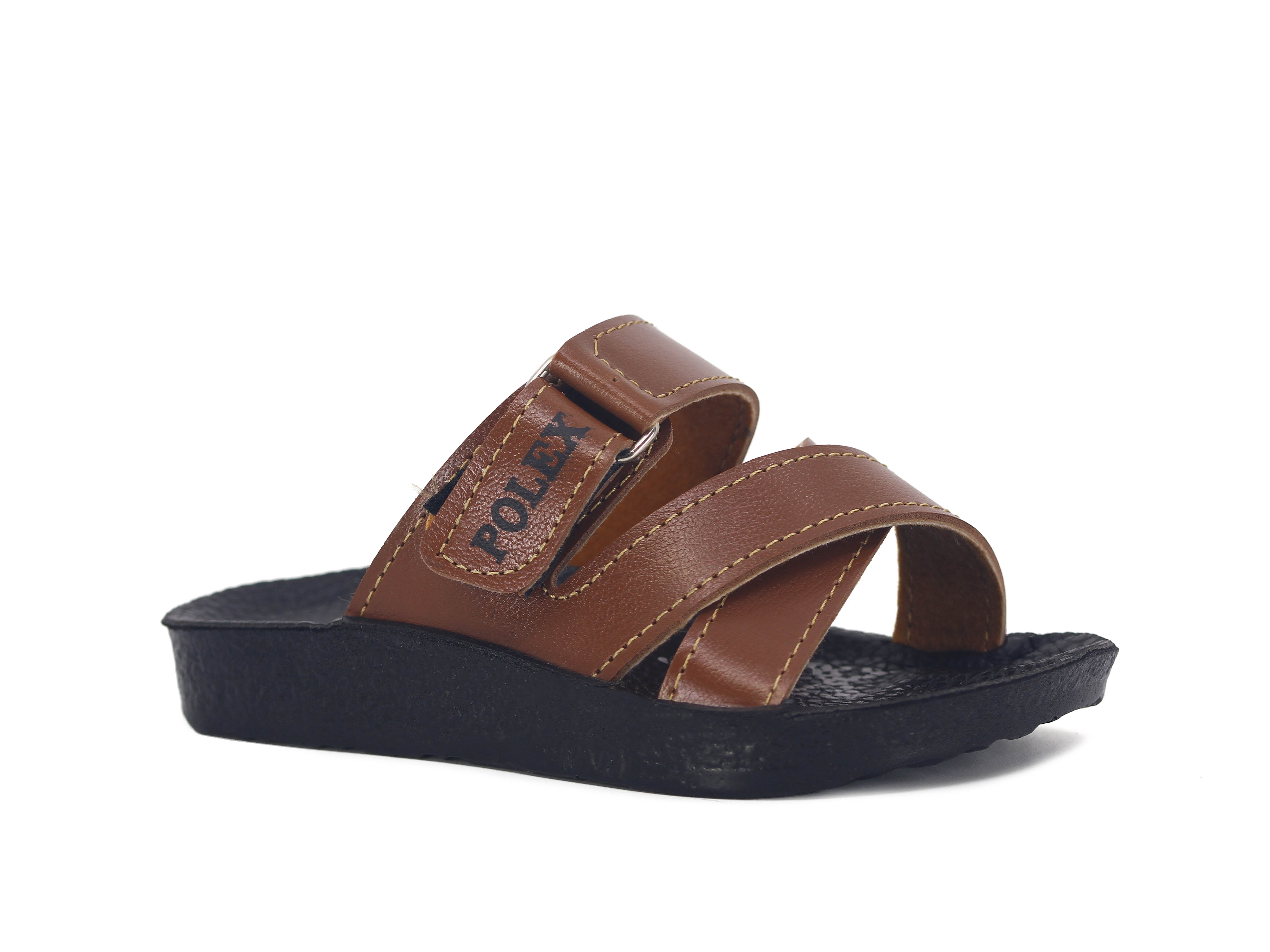 Polex Patik 1219 Birken Çapraz Cırtlı Erkek Günlük Terlik