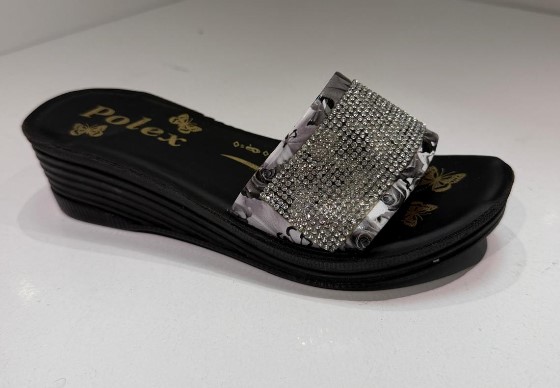 Polex Patik P1321 Düz Yüz Taşlı Günlük Terlik