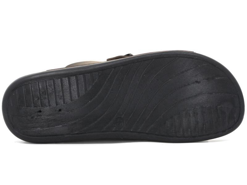 Polex Merdane 1055-3 Lord Çapraz tokalı Monta Battal Poşetli(45-47) Günlük Terlik - 3
