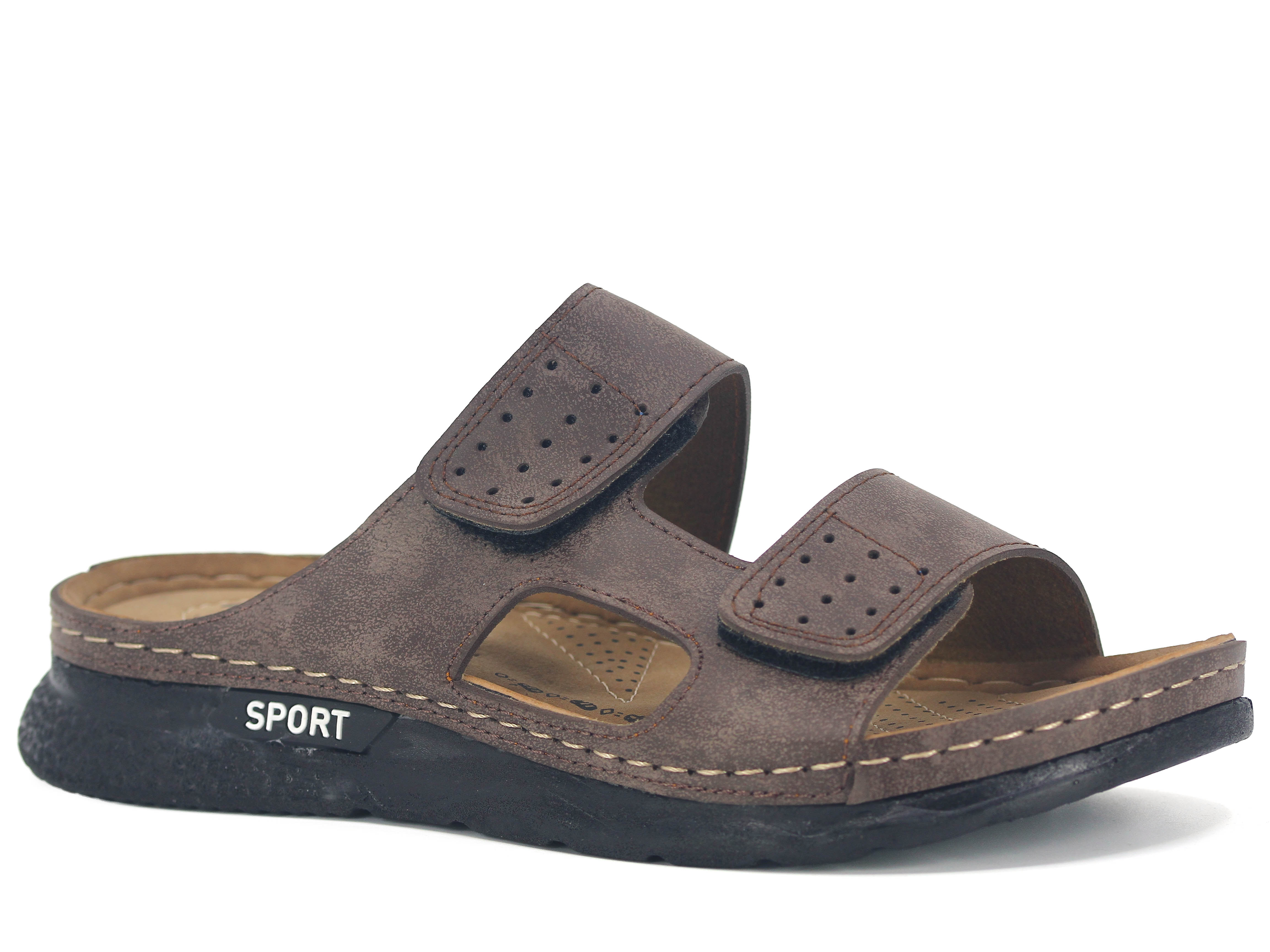 Polex Merdane M-2006 Çift Cırtlı Delikli Sport Monta Poşetli Günlük Terlik
