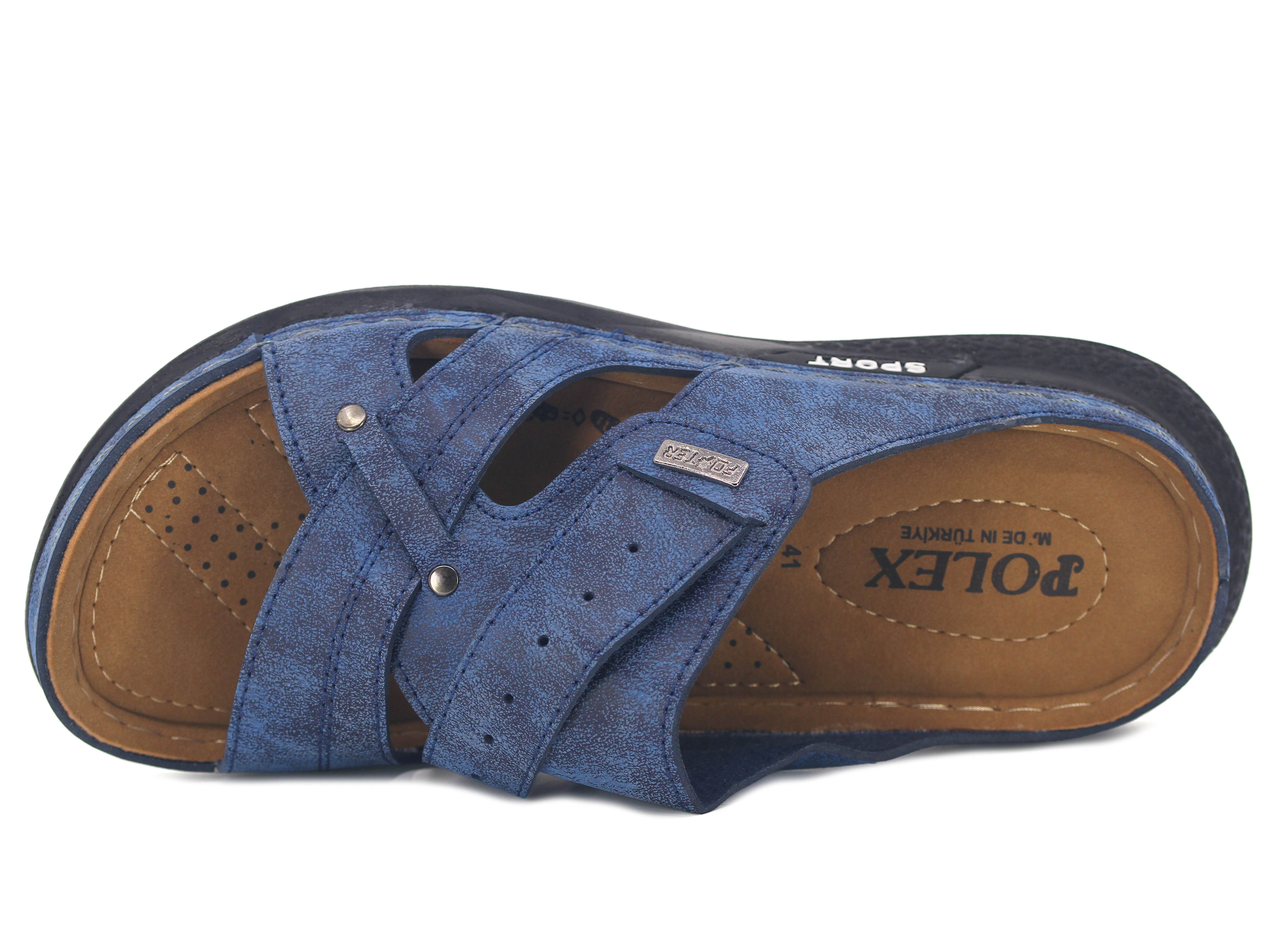Polex Merdane M-2032 Geçmeli Sport Monta Poşetli Günlük Terlik - 2