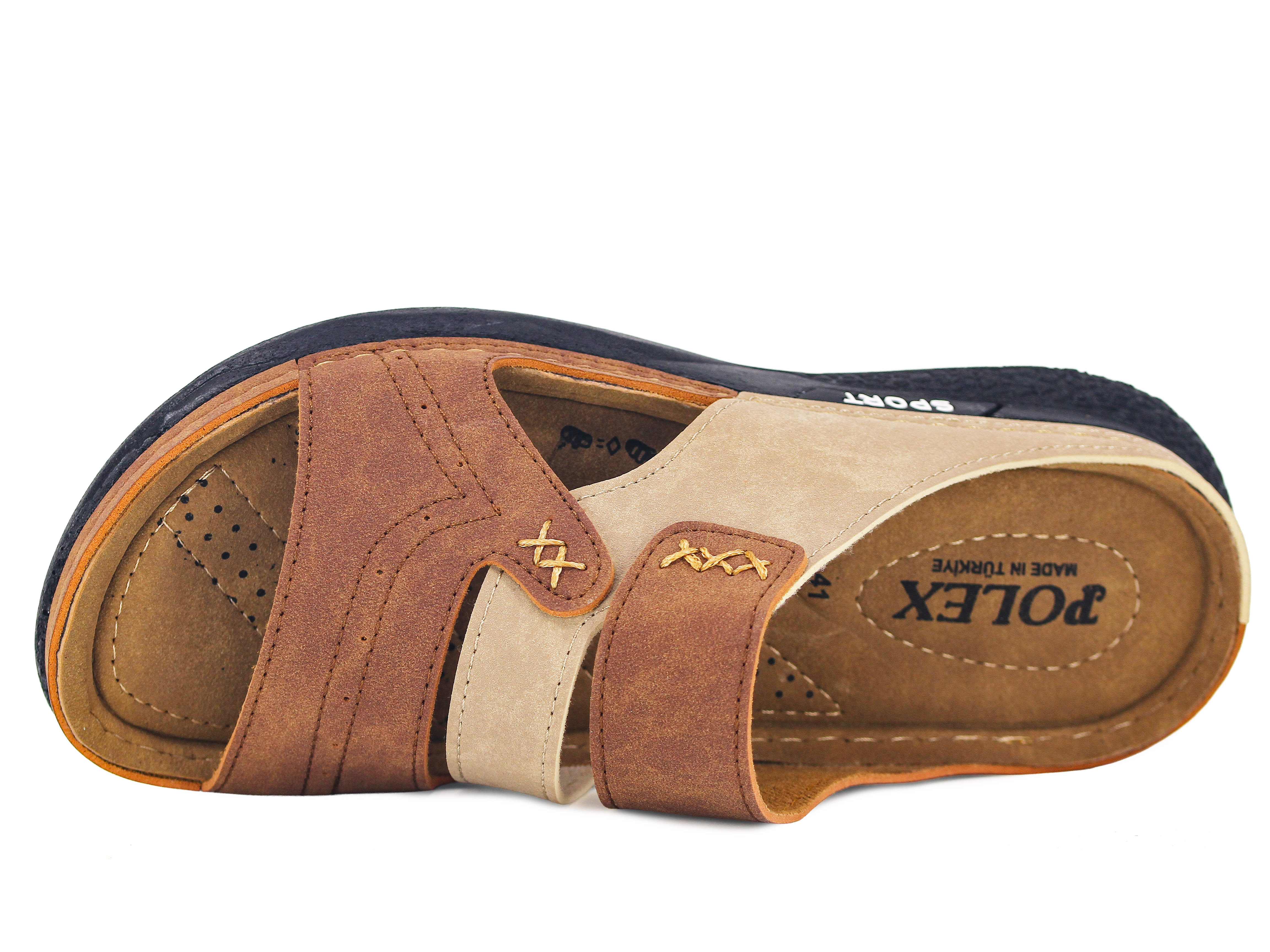 Polex Merdane M-2009  Sport Monta Poşetli Günlük Terlik - 2