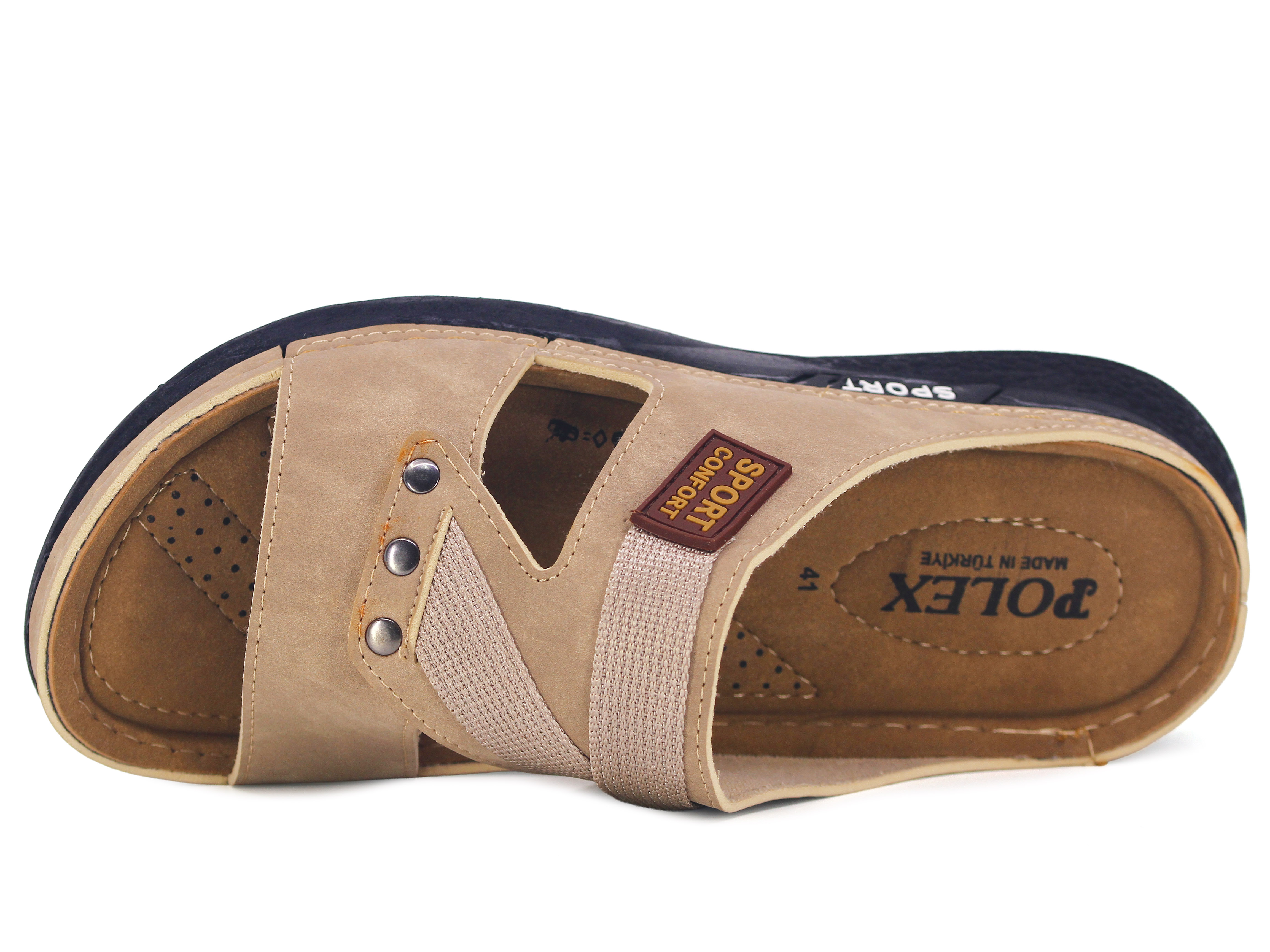 Polex Merdane M-2005  Sport Monta Poşetli Günlük Terlik - 2