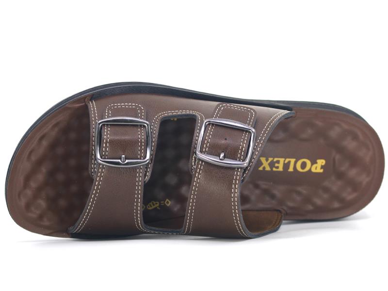 Polex Merdane M109-2001 Çift Toka Enj. Günlük Terlik - 2