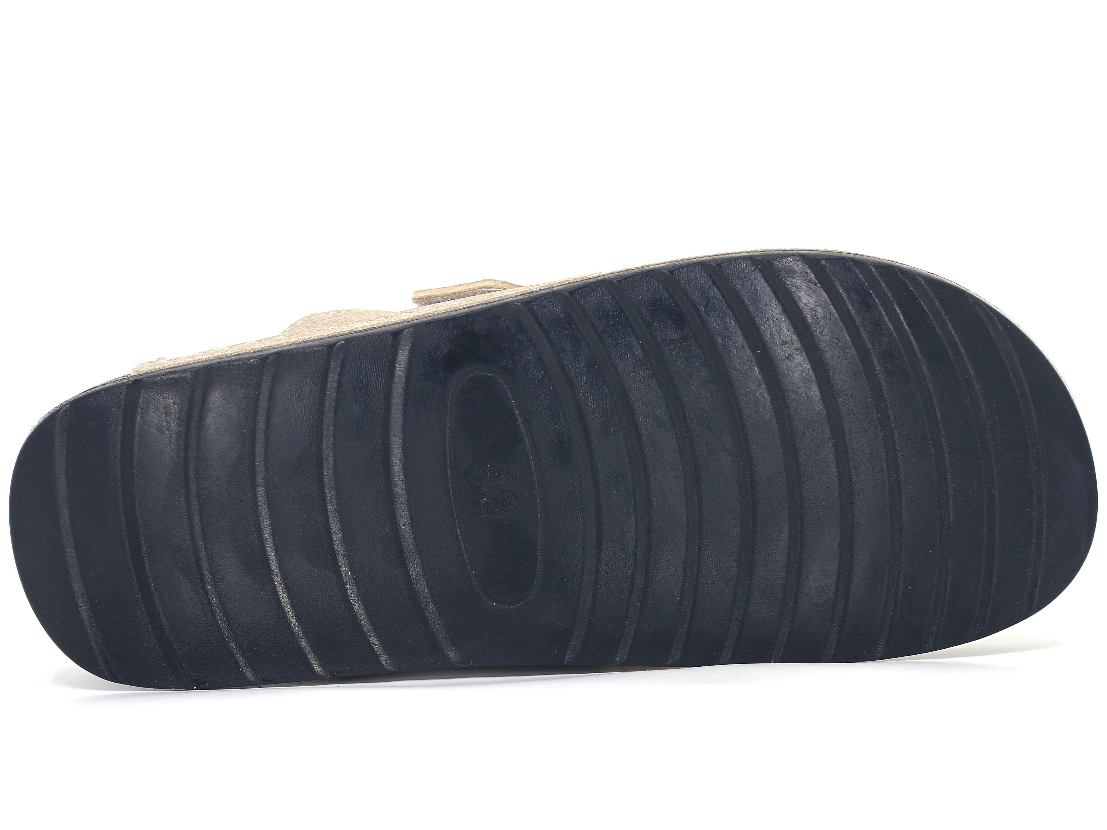 Polex Merdane M246-0110 Çapraz Lazerli Cırtlı Monta Günlük Terlik - 3