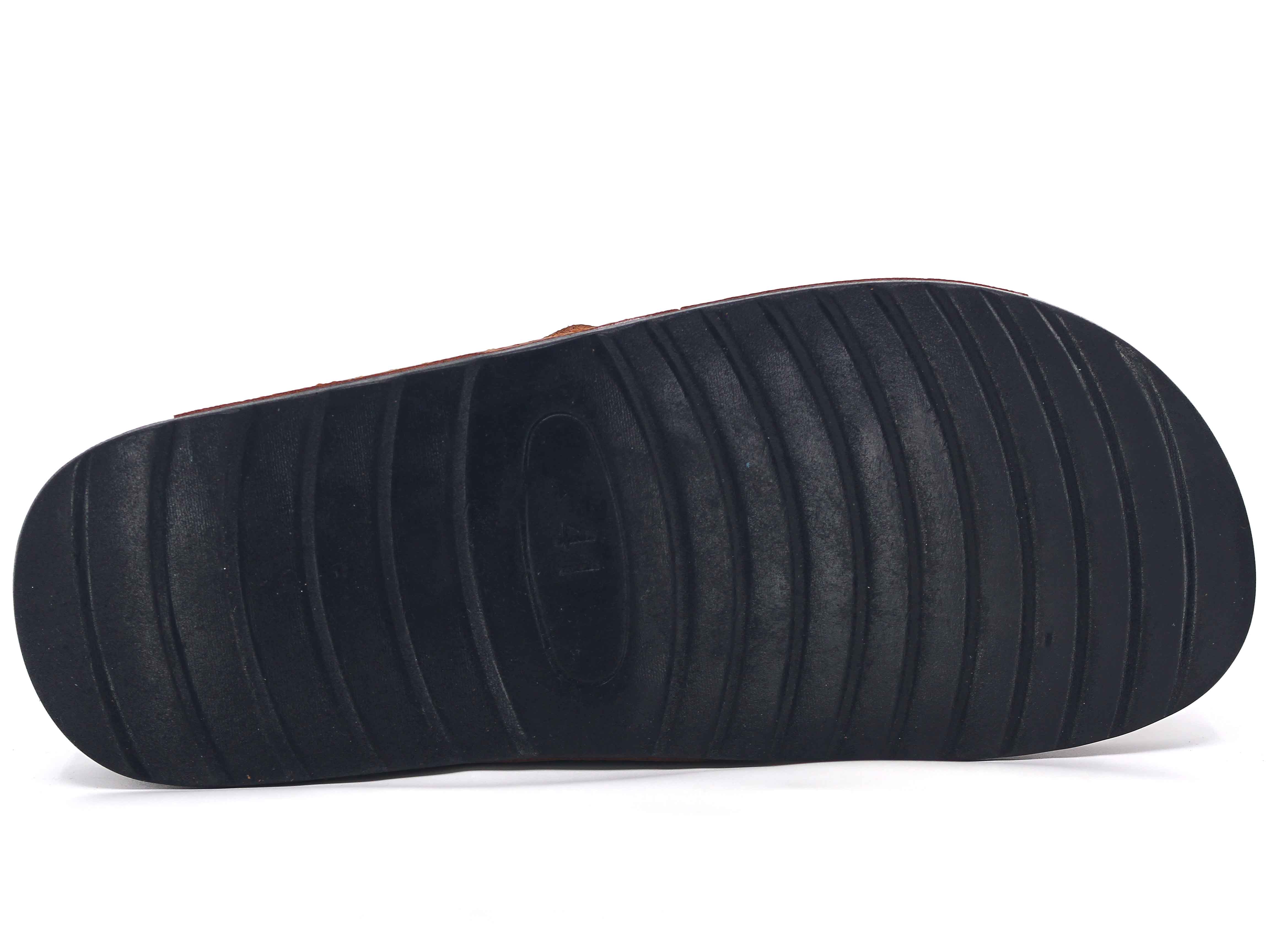 Polex Merdane M246-0110 Çapraz Lazerli Cırtlı Monta Günlük Terlik - 3