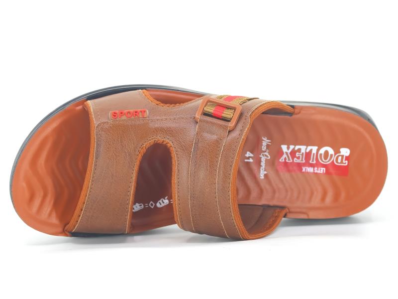 Polex Merdane M49-0231 Çift Bantlı Enj. Günlük Terlik - 2