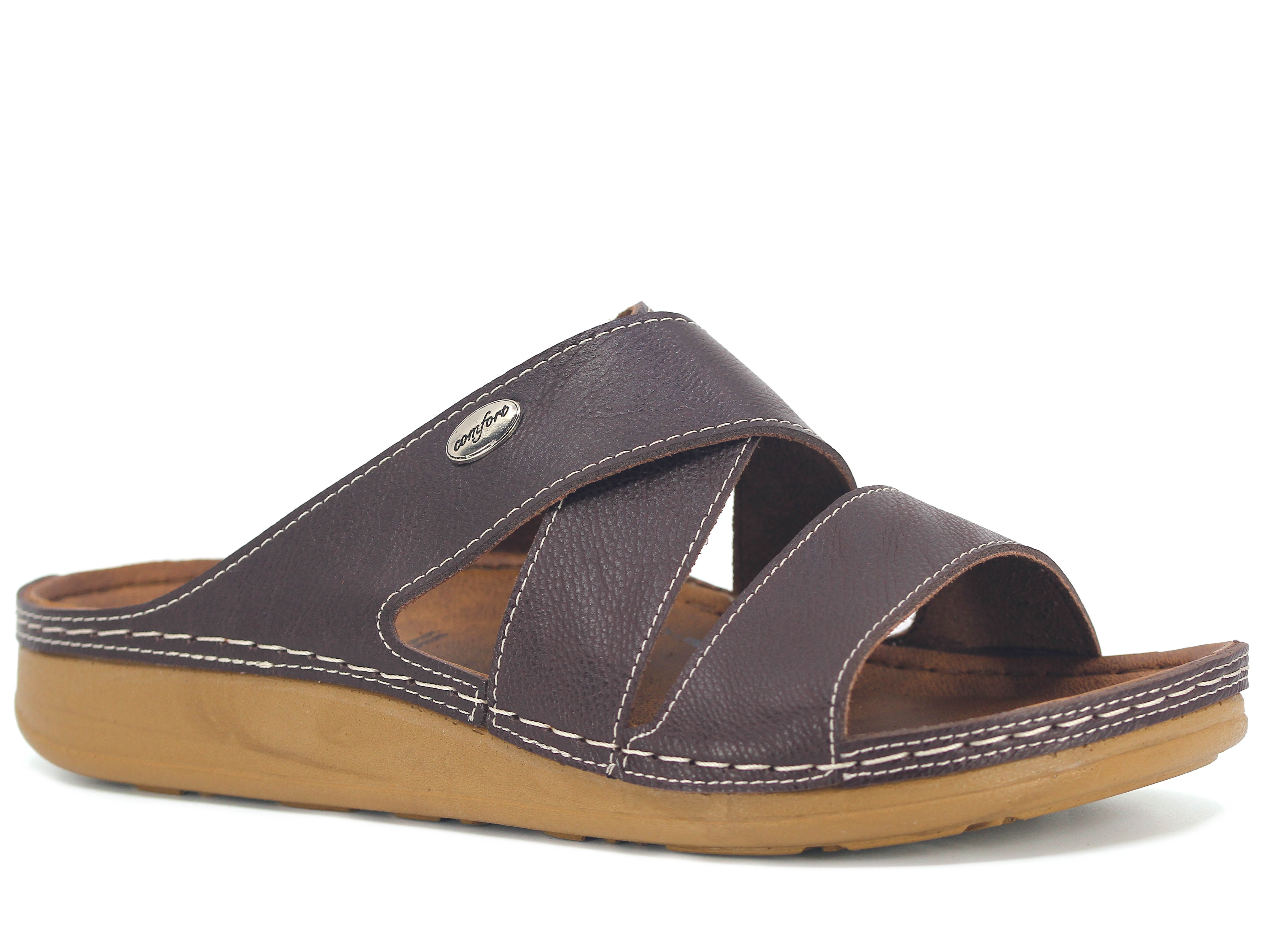 Polex Merdane M224-0105 Düz Çapraz Monta Günlük Terlik - 1