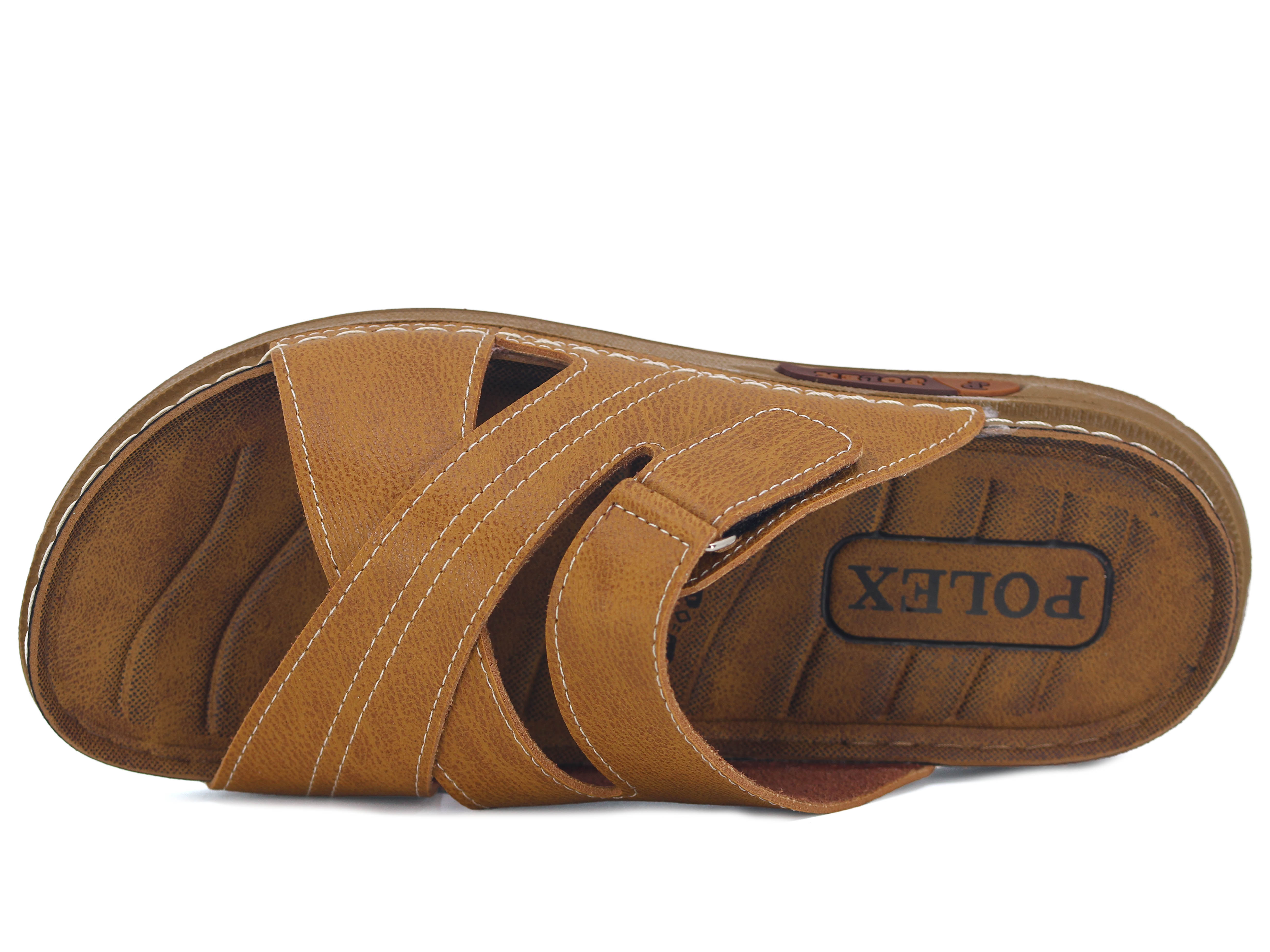 Polex Merdane M226-0106 Çapraz Cırtlı Monta Günlük Terlik - 2
