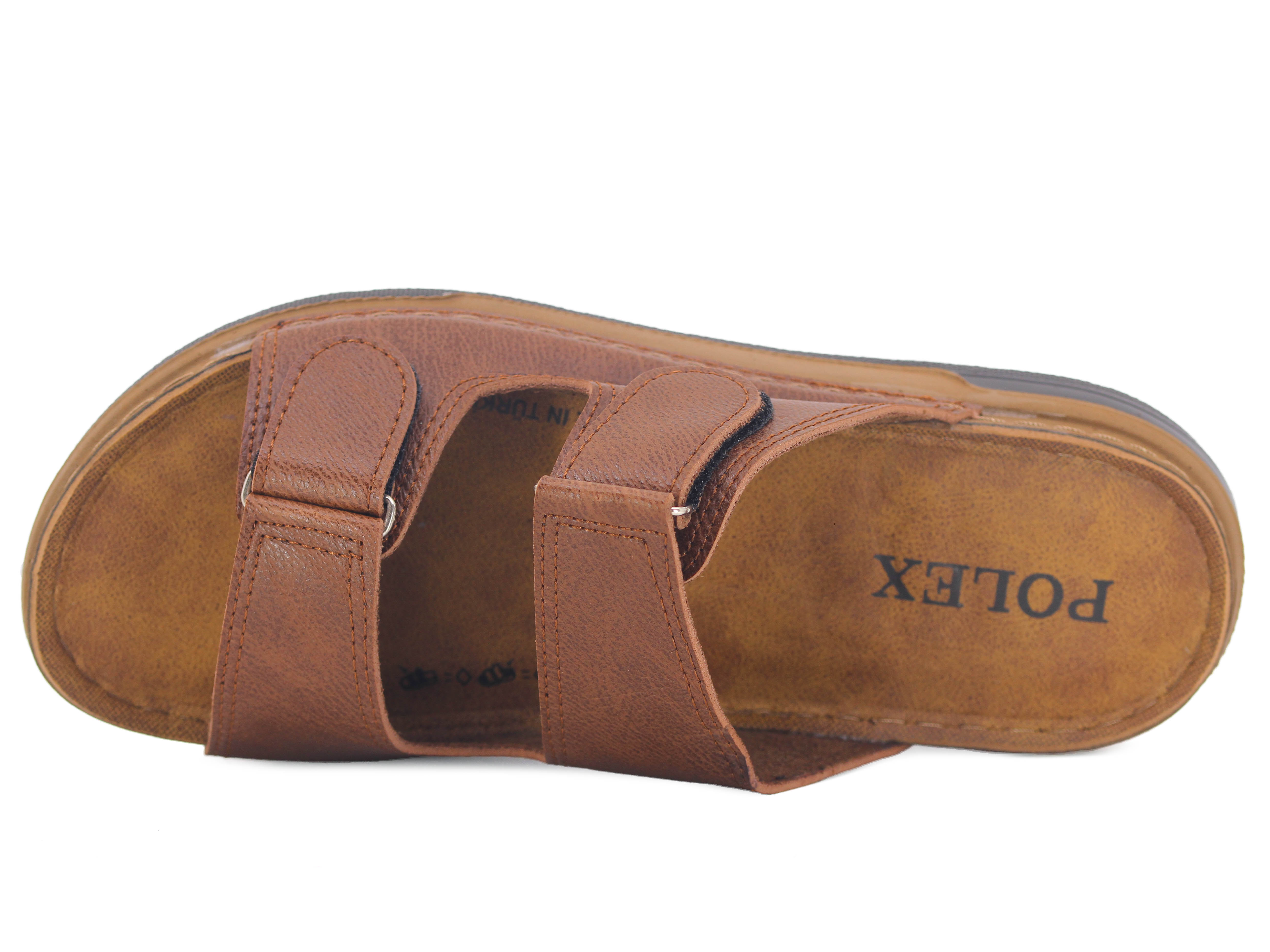 Polex Merdane M253-0108 Cırtlı Çift Bant Günlük Terlik - 2
