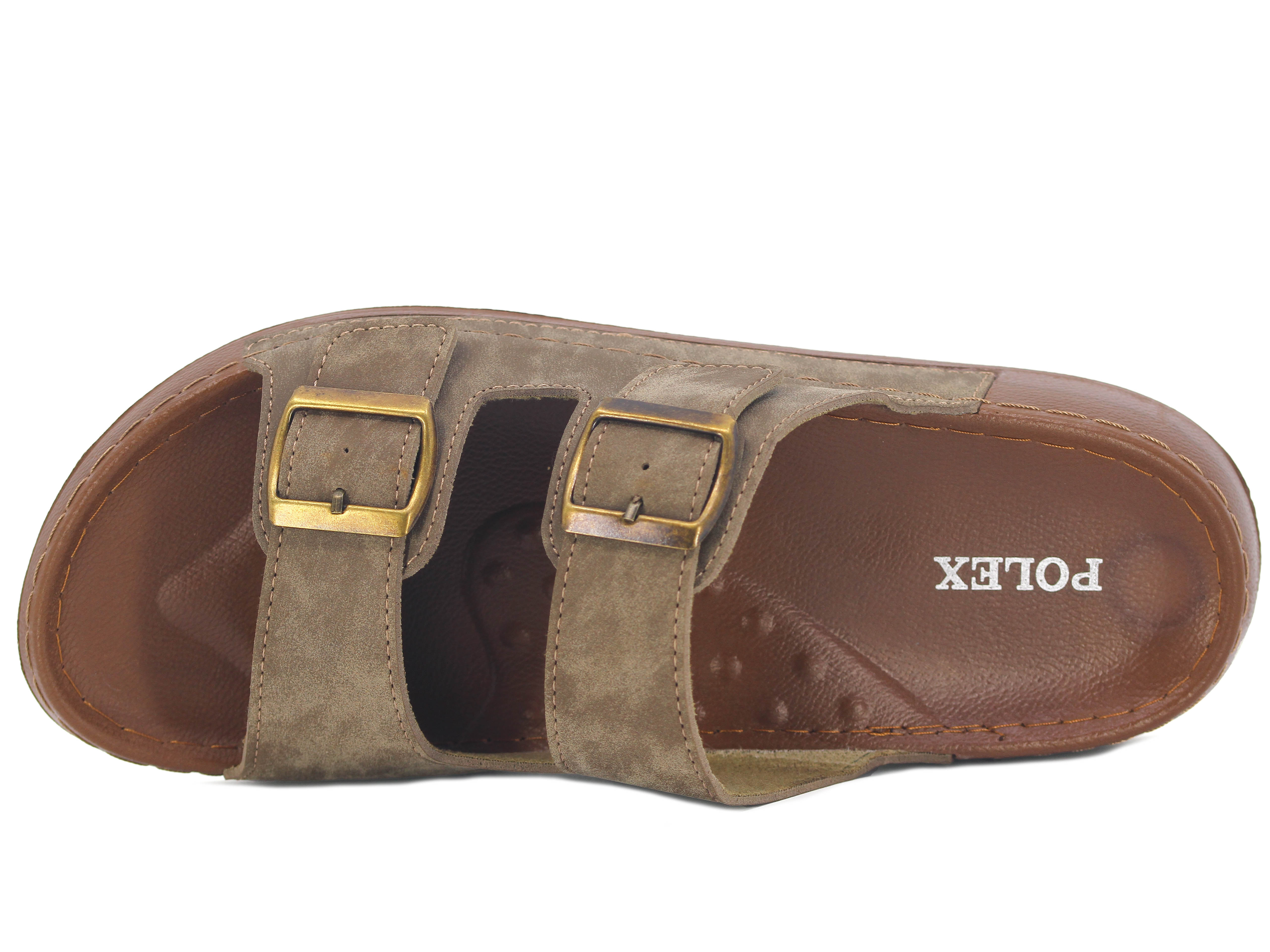 Polex Merdane M268-0103 Çift Toka Monta Poşetli Günlük Terlik - 2