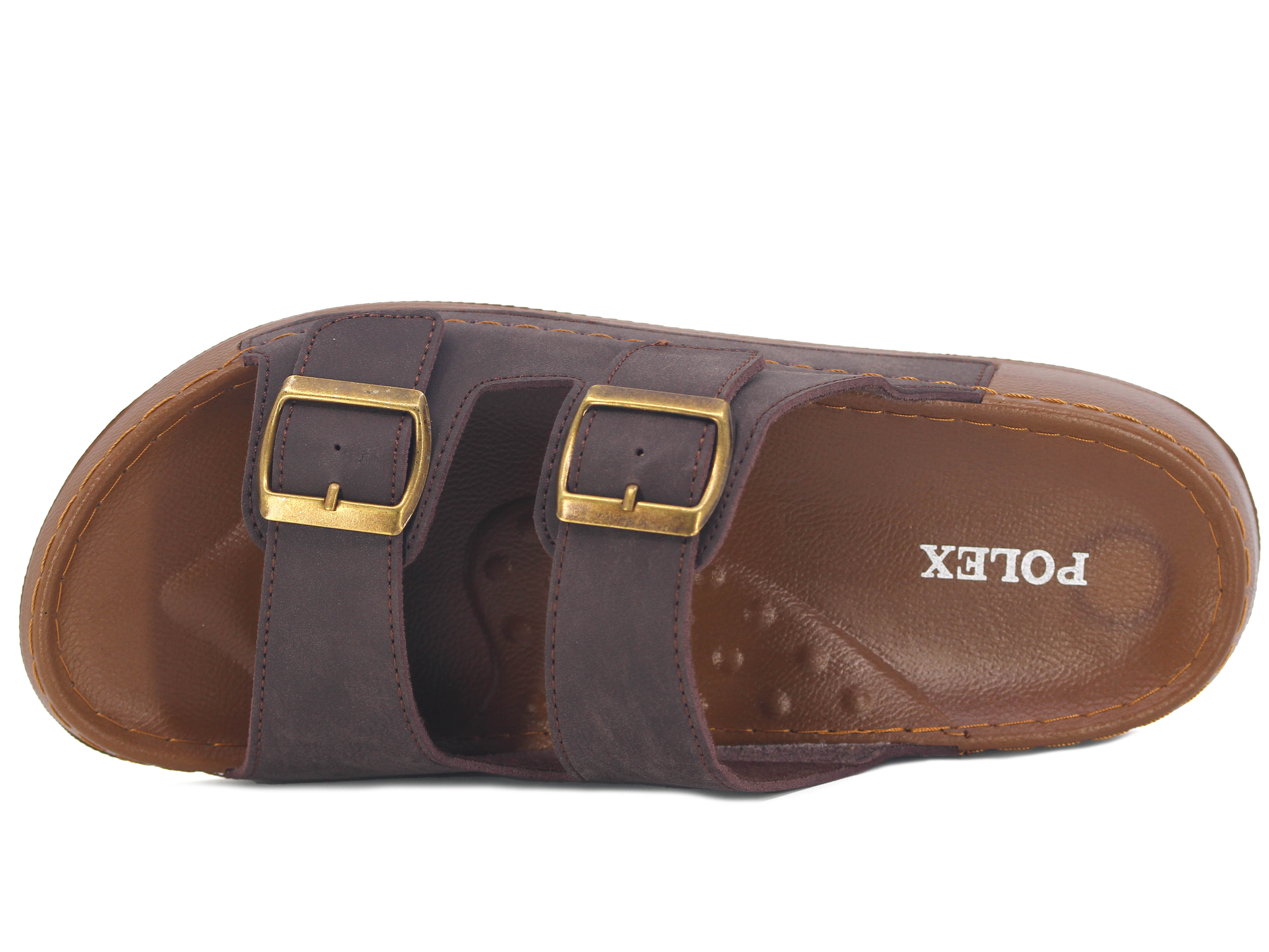 Polex Merdane M268-0103 Çift Toka Monta Poşetli Günlük Terlik - 2