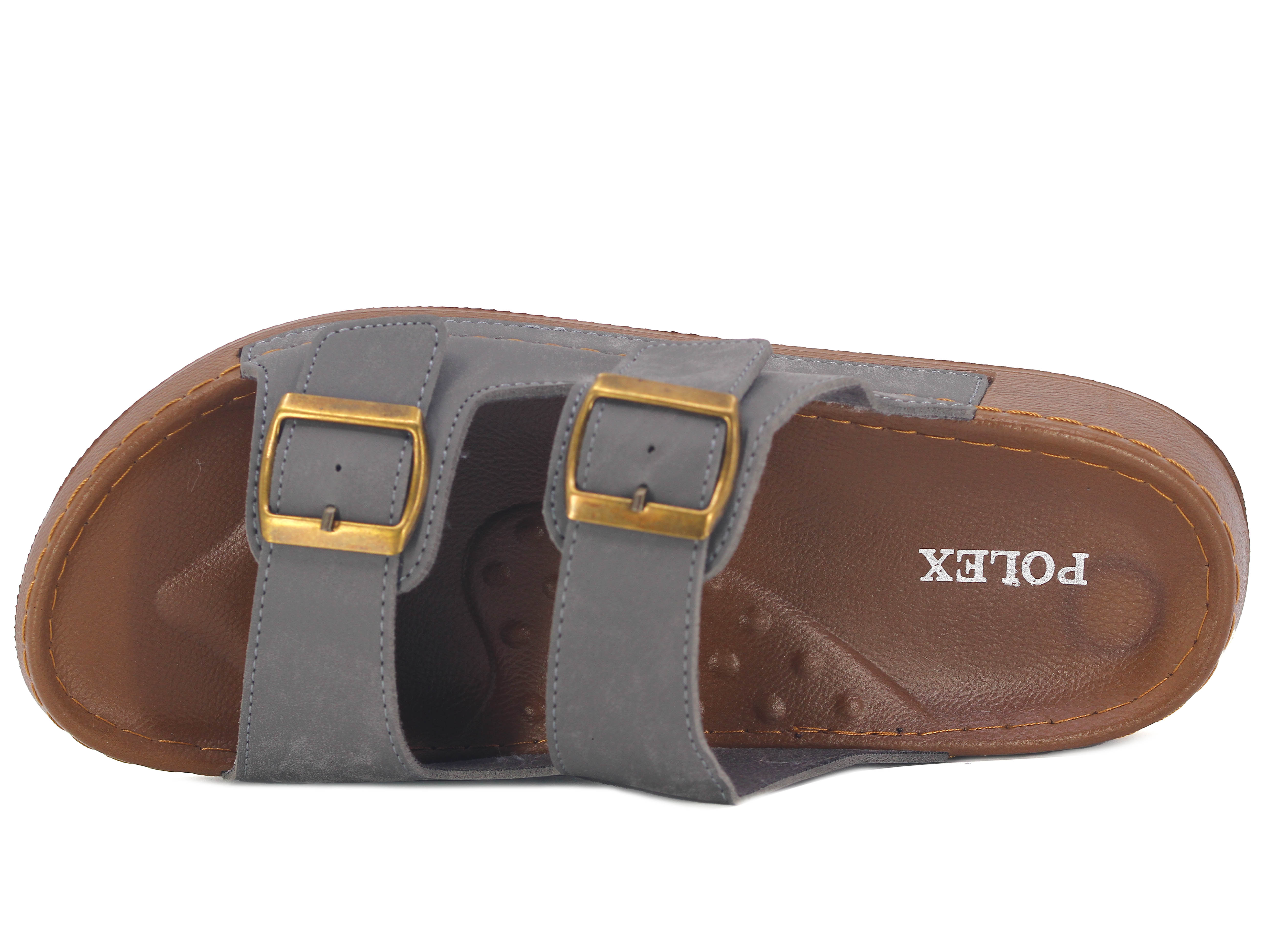 Polex Merdane M268-0103 Çift Toka Monta Poşetli Günlük Terlik - 2