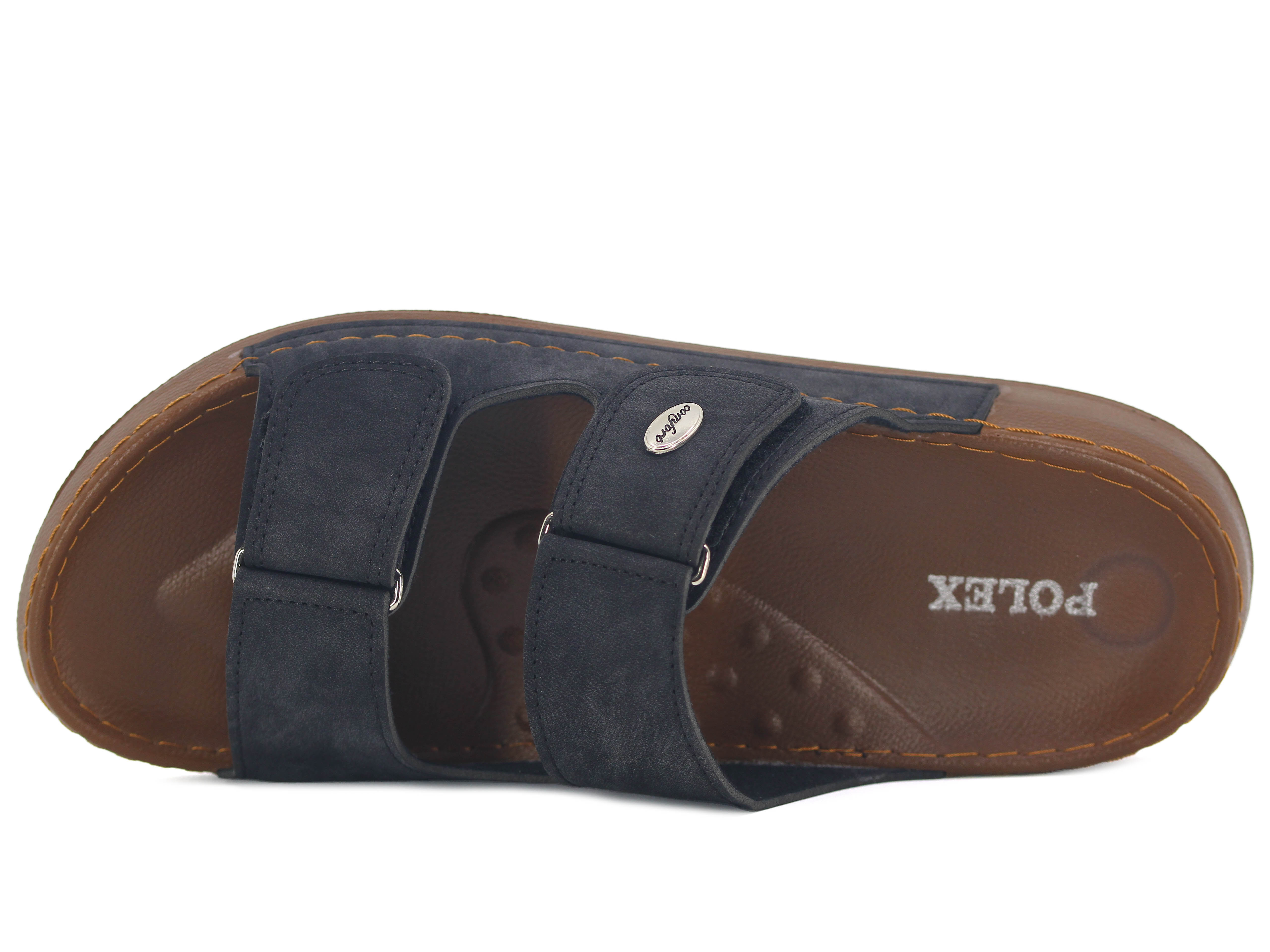 Polex Merdane M268-0105 Çift Cırtlı Monta Poşetli Günlük Terlik - 2