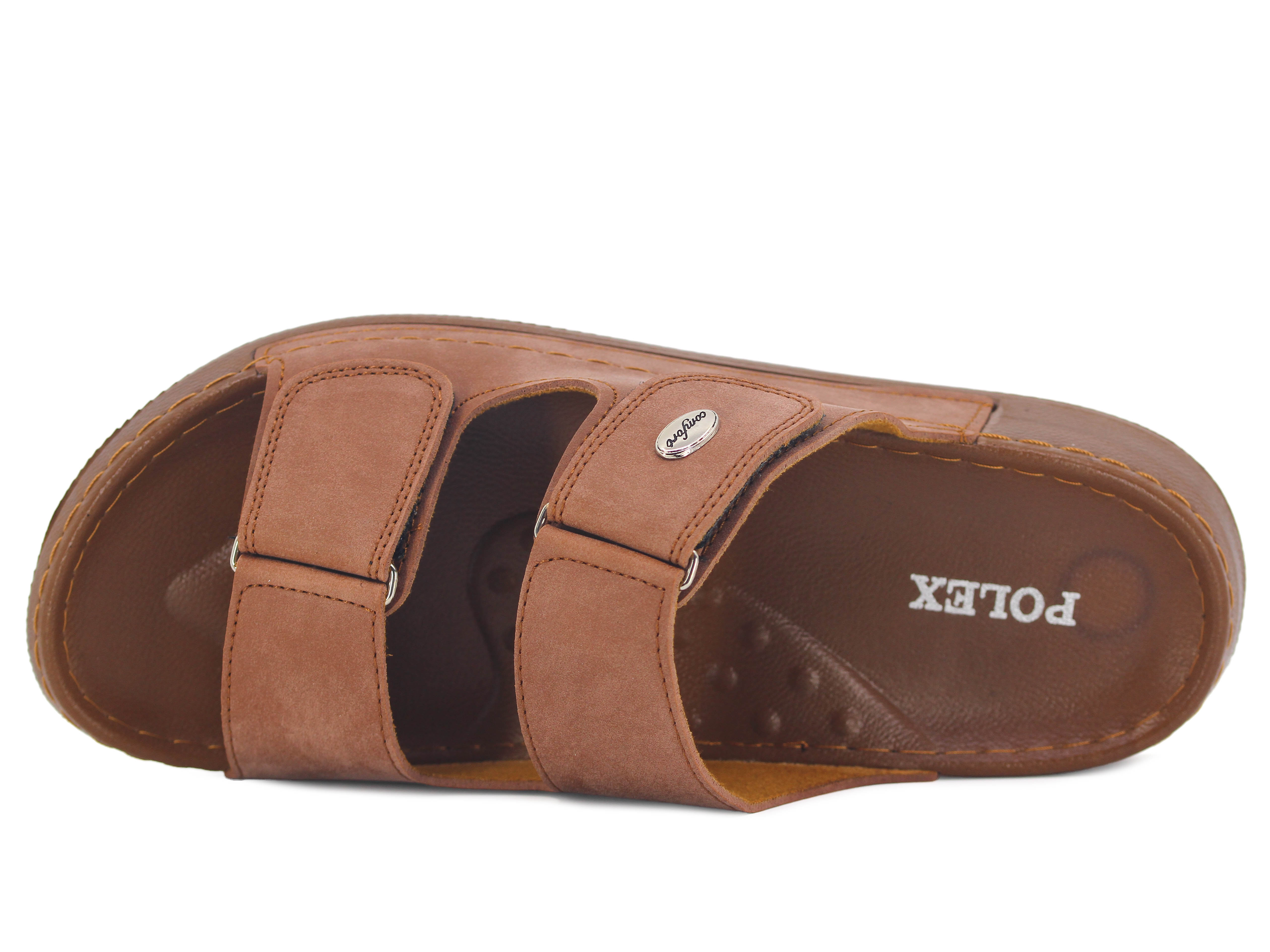 Polex Merdane M268-0105 Çift Cırtlı Monta Poşetli Günlük Terlik - 2
