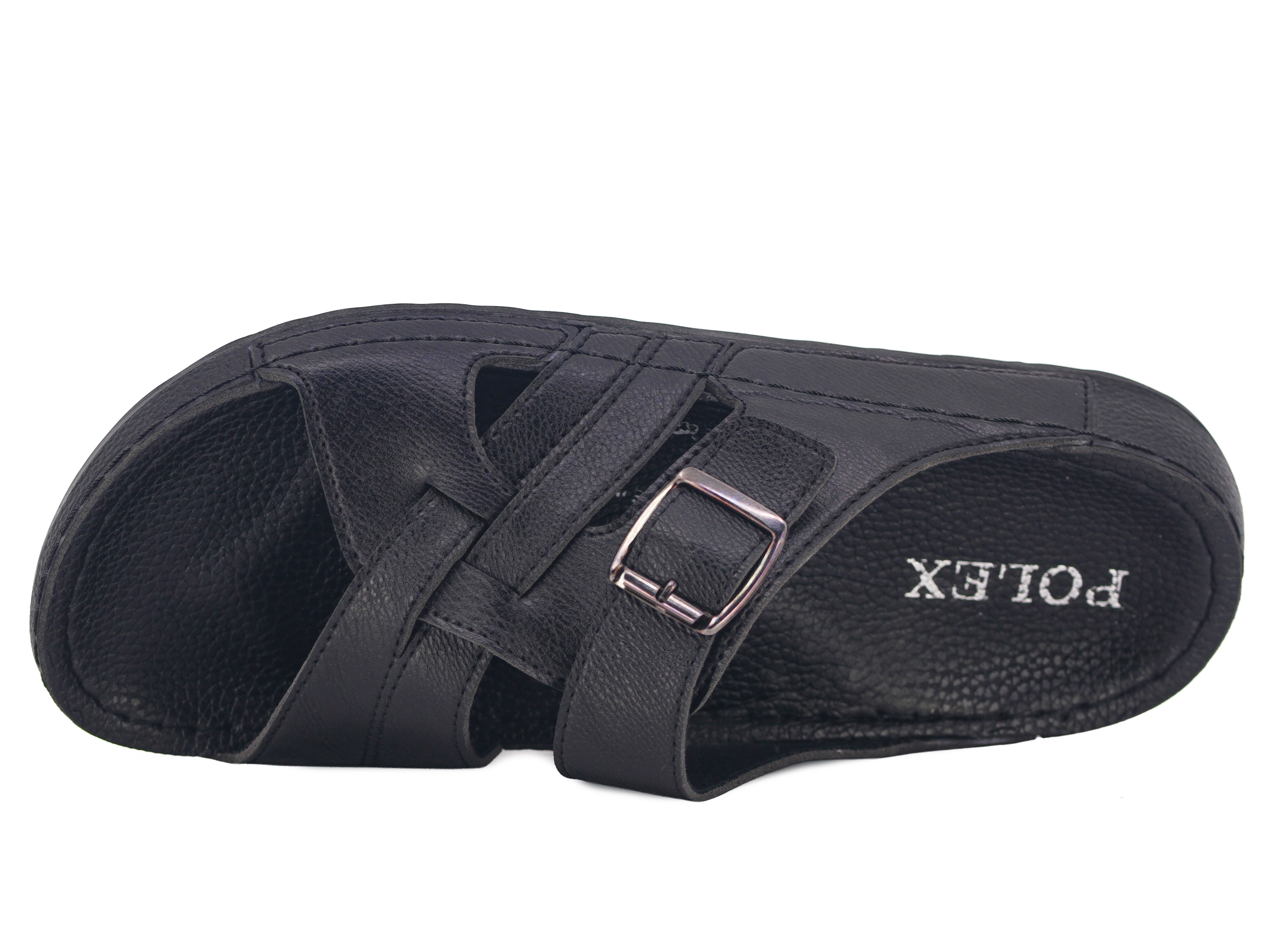 Polex Merdane M246-0117 Geçmeli Tokalı Monta Günlük Terlik - 2